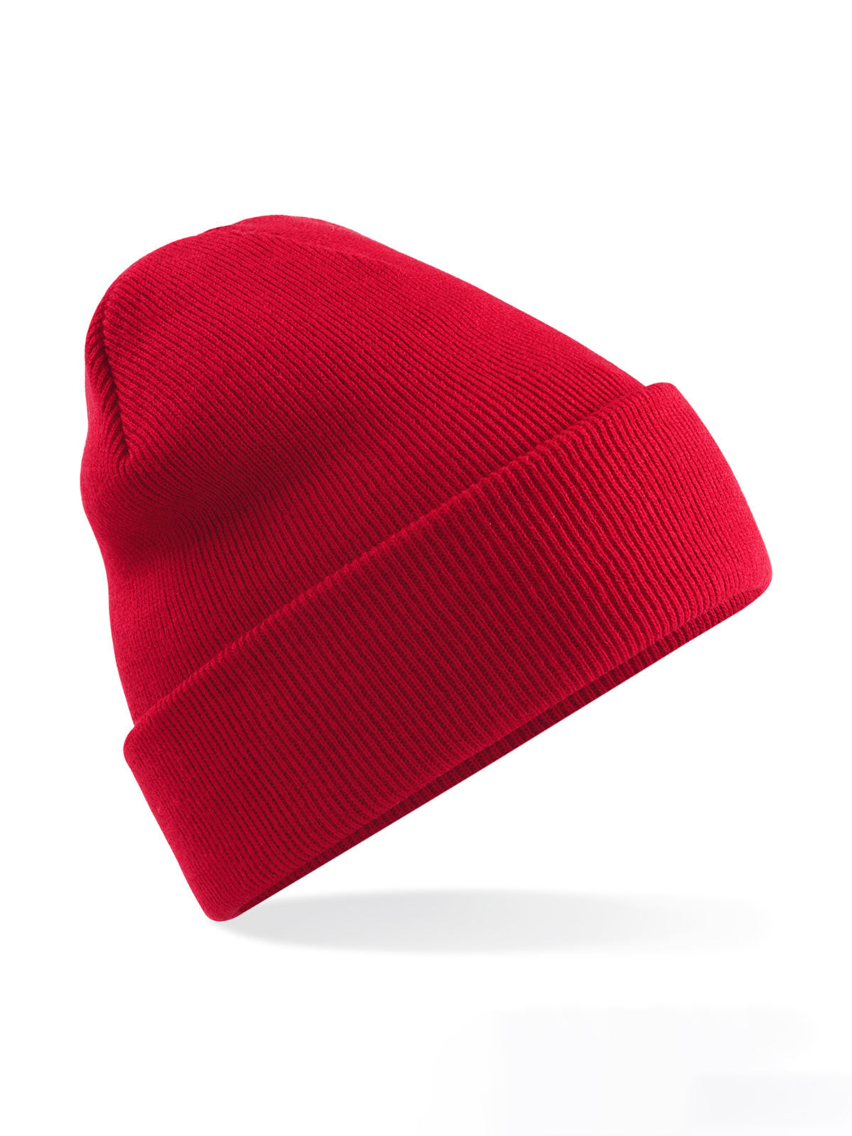 Beanies Polylana® Original Cuffed Beanie classic Rot bestickbar und bedruckbar – LA1970