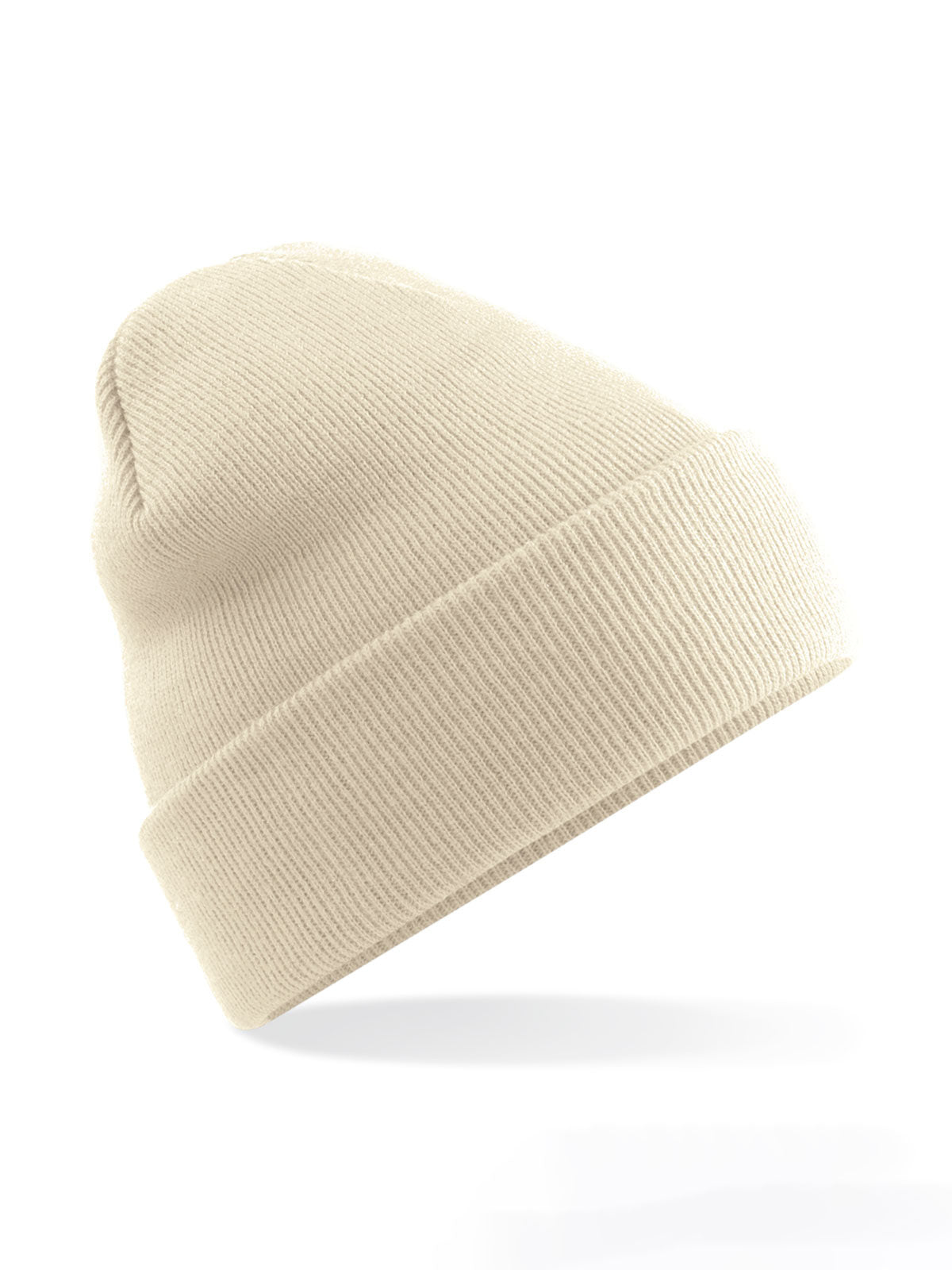 Beanies Polylana® Original Cuffed Beanie oatmeal bestickbar und bedruckbar – LA1970