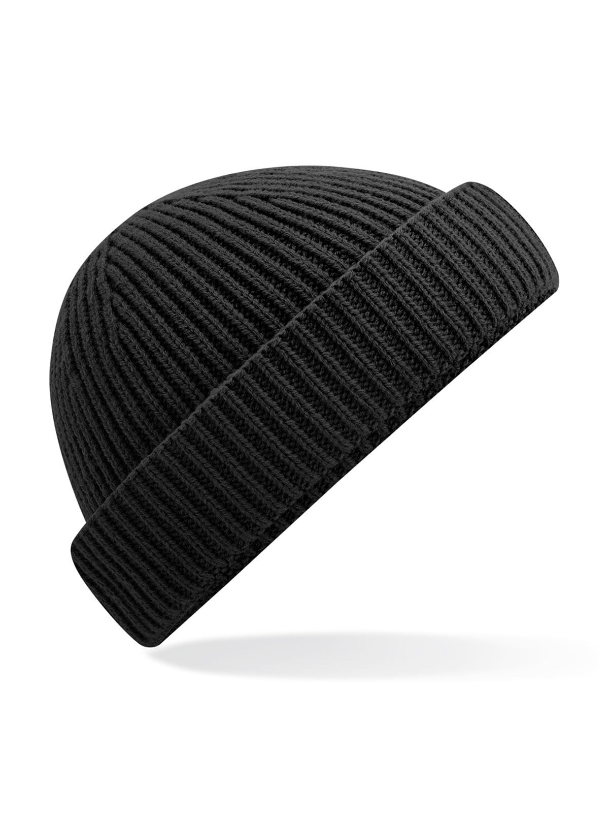 Beanies Harbour Beanie Schwarz bestickbar und bedruckbar – LA1970