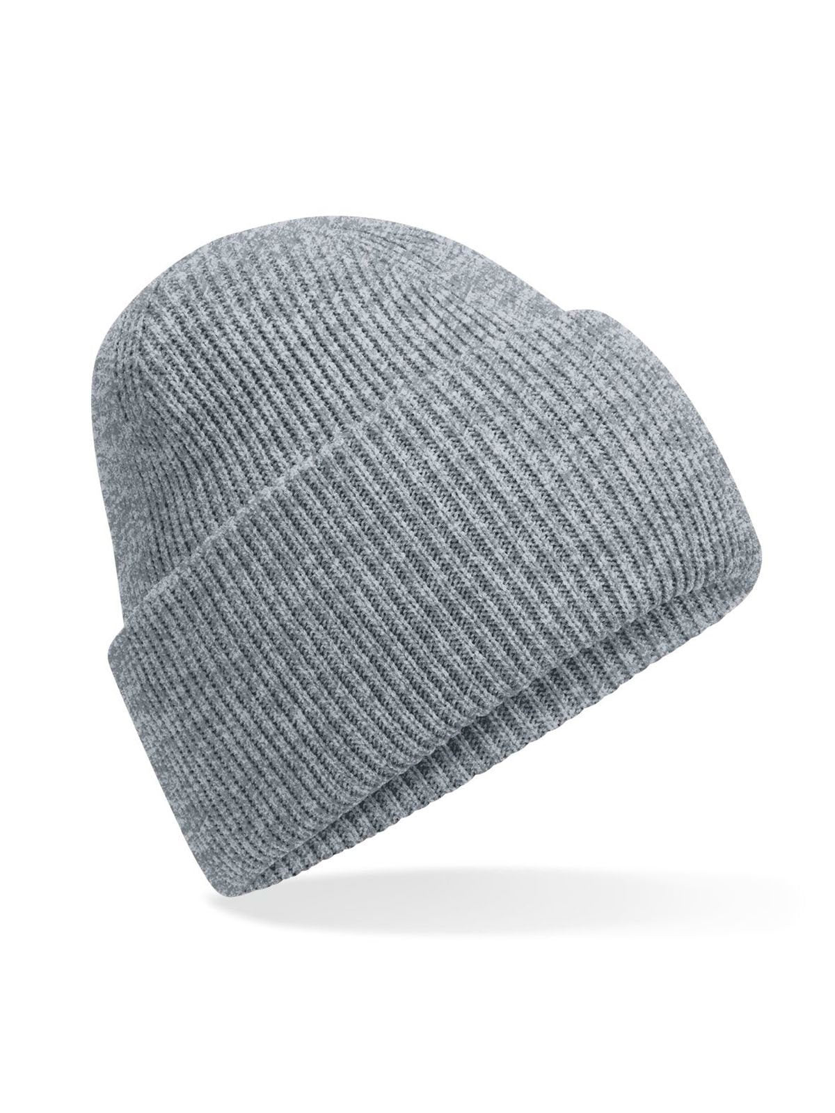 Beanies Classic Engineered Deep Cuffed Beanie ash bestickbar und bedruckbar – LA1970