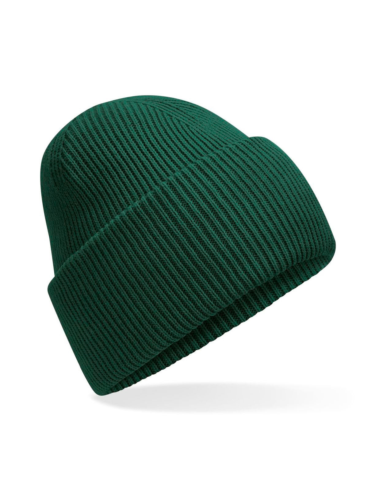 Beanies Classic Engineered Deep Cuffed Beanie bottle Green bestickbar und bedruckbar – LA1970