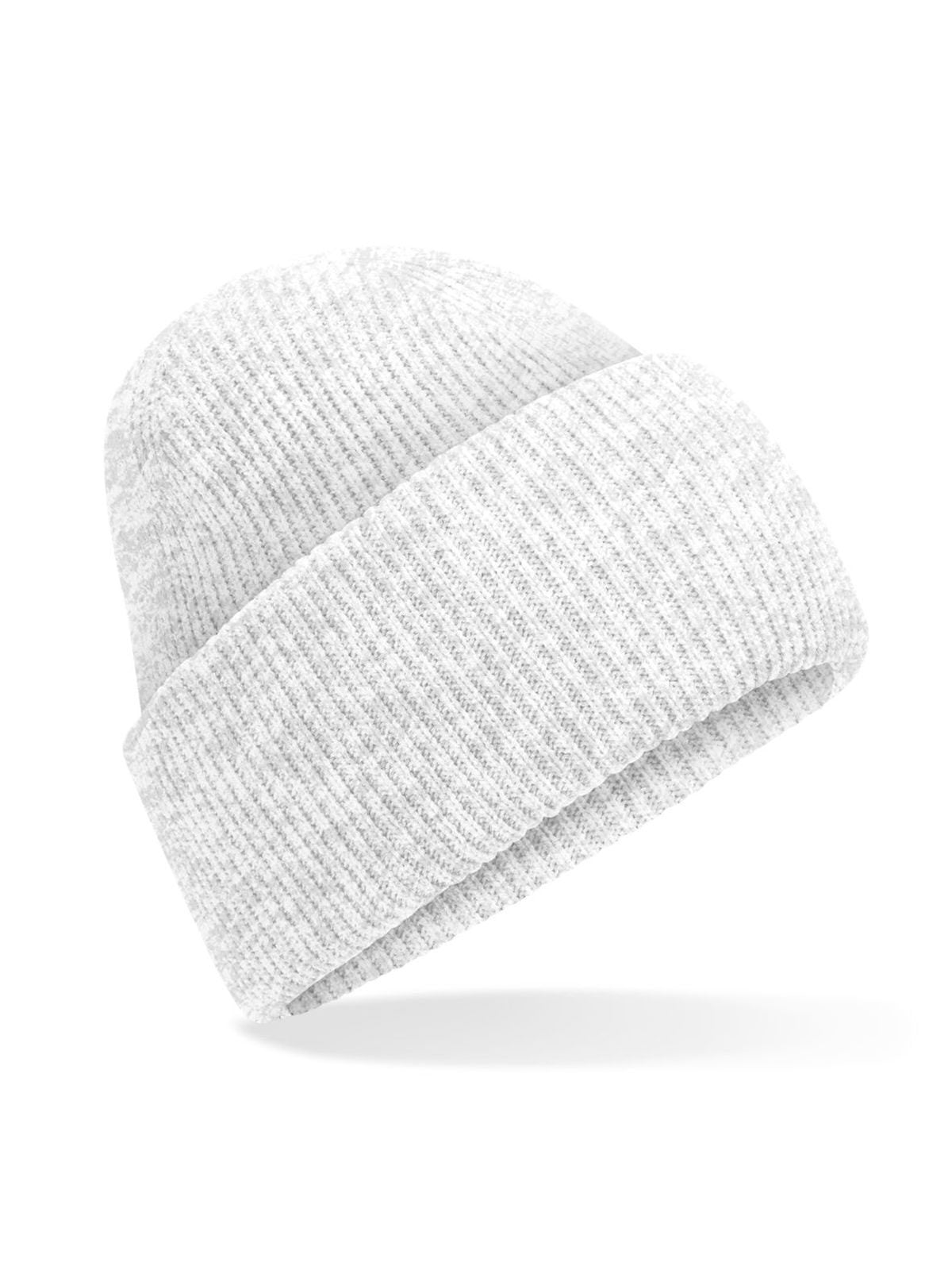 Beanies Classic Engineered Deep Cuffed Beanie cloud Grau bestickbar und bedruckbar – LA1970