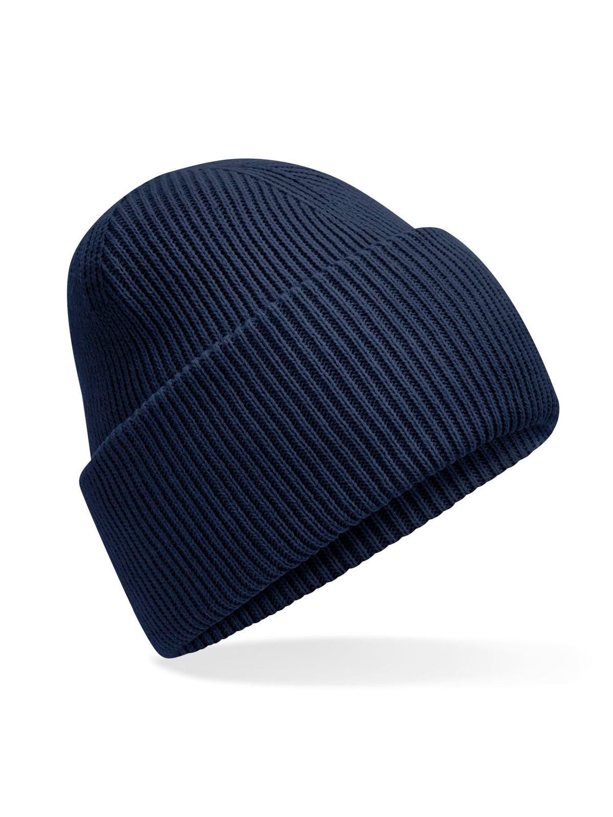 Beanies Classic Engineered Deep Cuffed Beanie Französisch Marineblau bestickbar und bedruckbar – LA1970