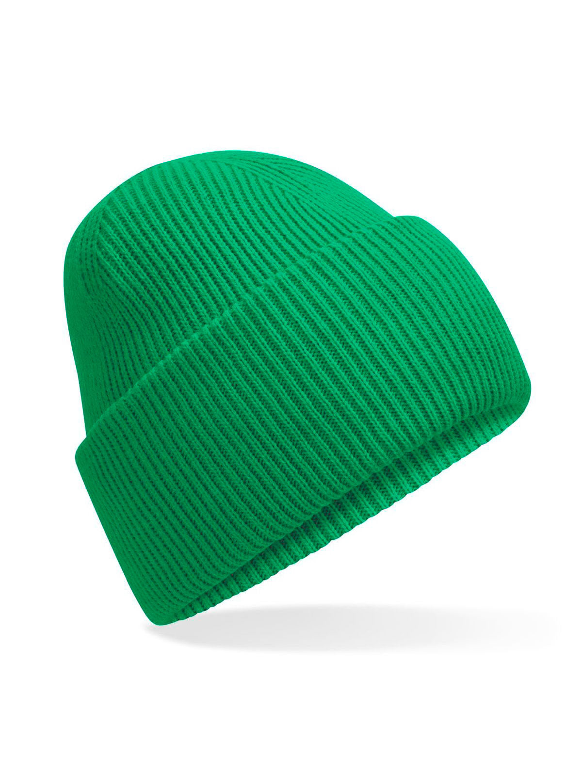 Beanies Classic Engineered Deep Cuffed Beanie kelly green bestickbar und bedruckbar – LA1970