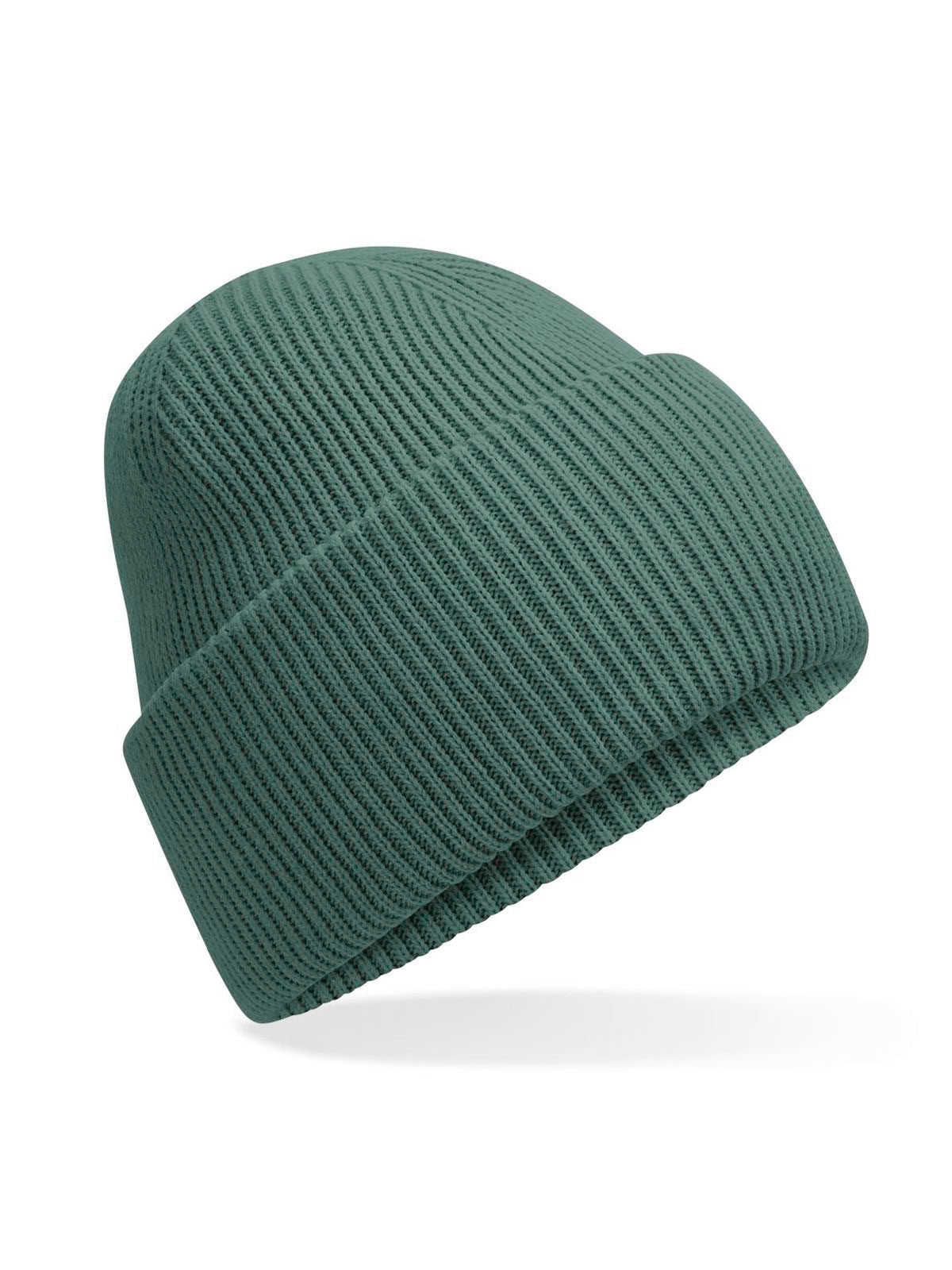 Beanies Classic Engineered Deep Cuffed Beanie marine green bestickbar und bedruckbar – LA1970