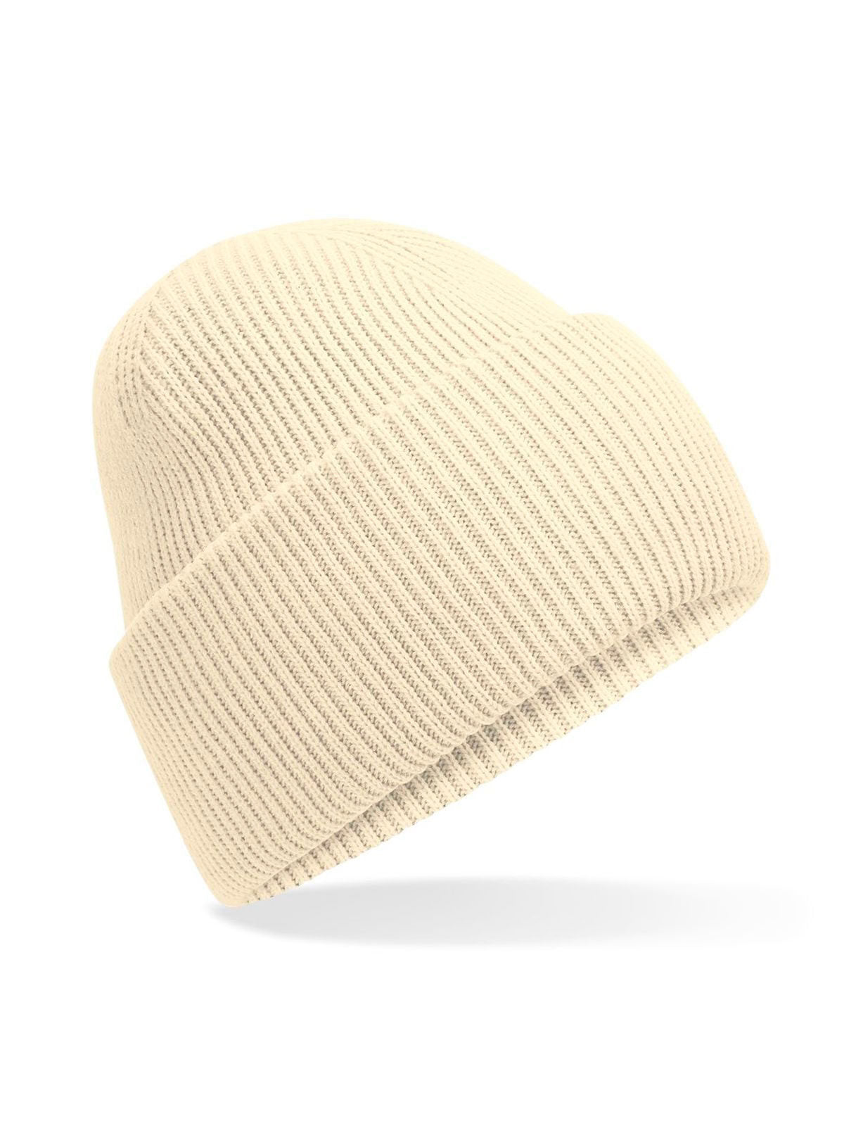 Beanies Classic Engineered Deep Cuffed Beanie vanilla bestickbar und bedruckbar – LA1970