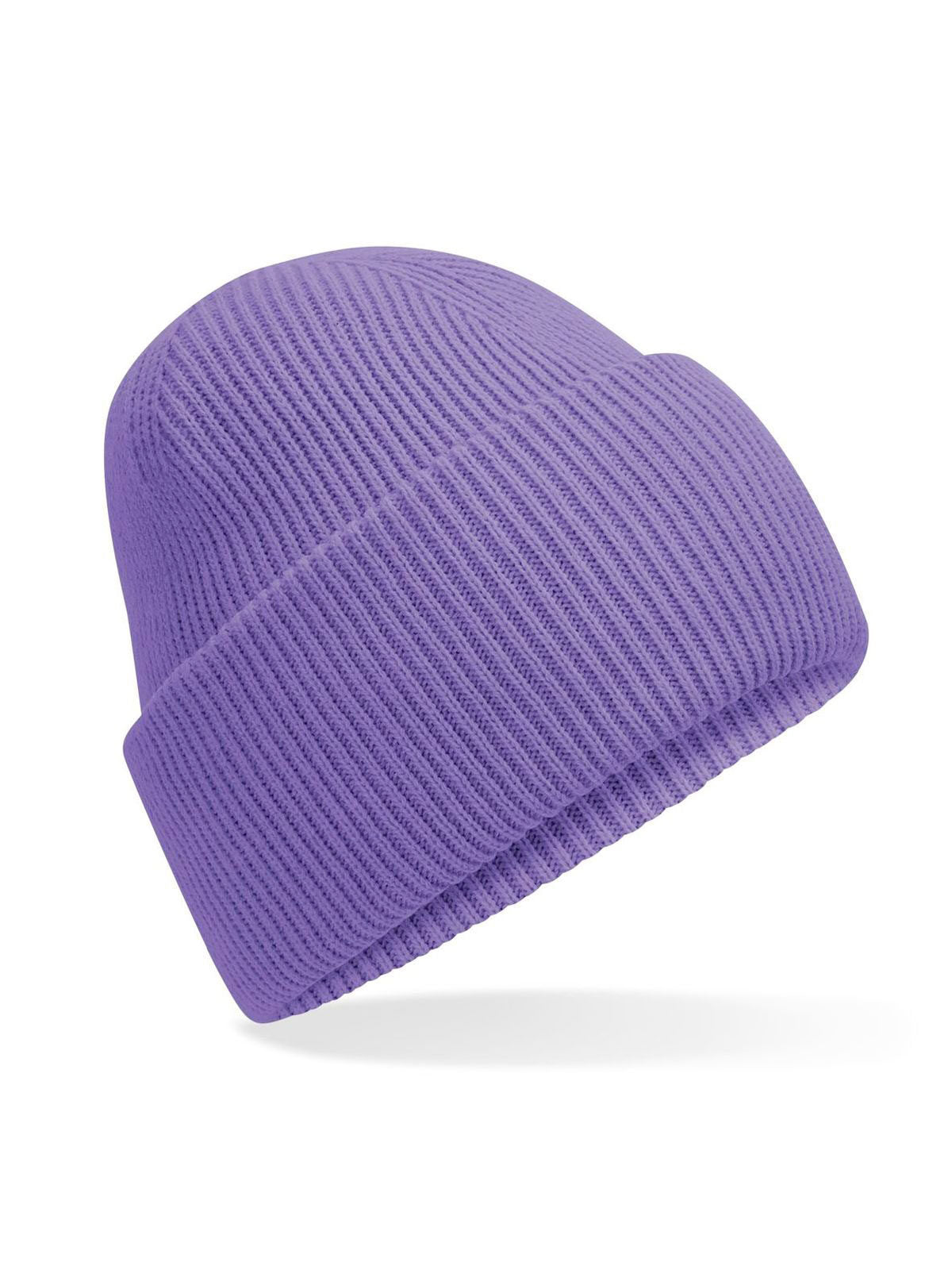 Beanies Classic Engineered Deep Cuffed Beanie violet bestickbar und bedruckbar – LA1970