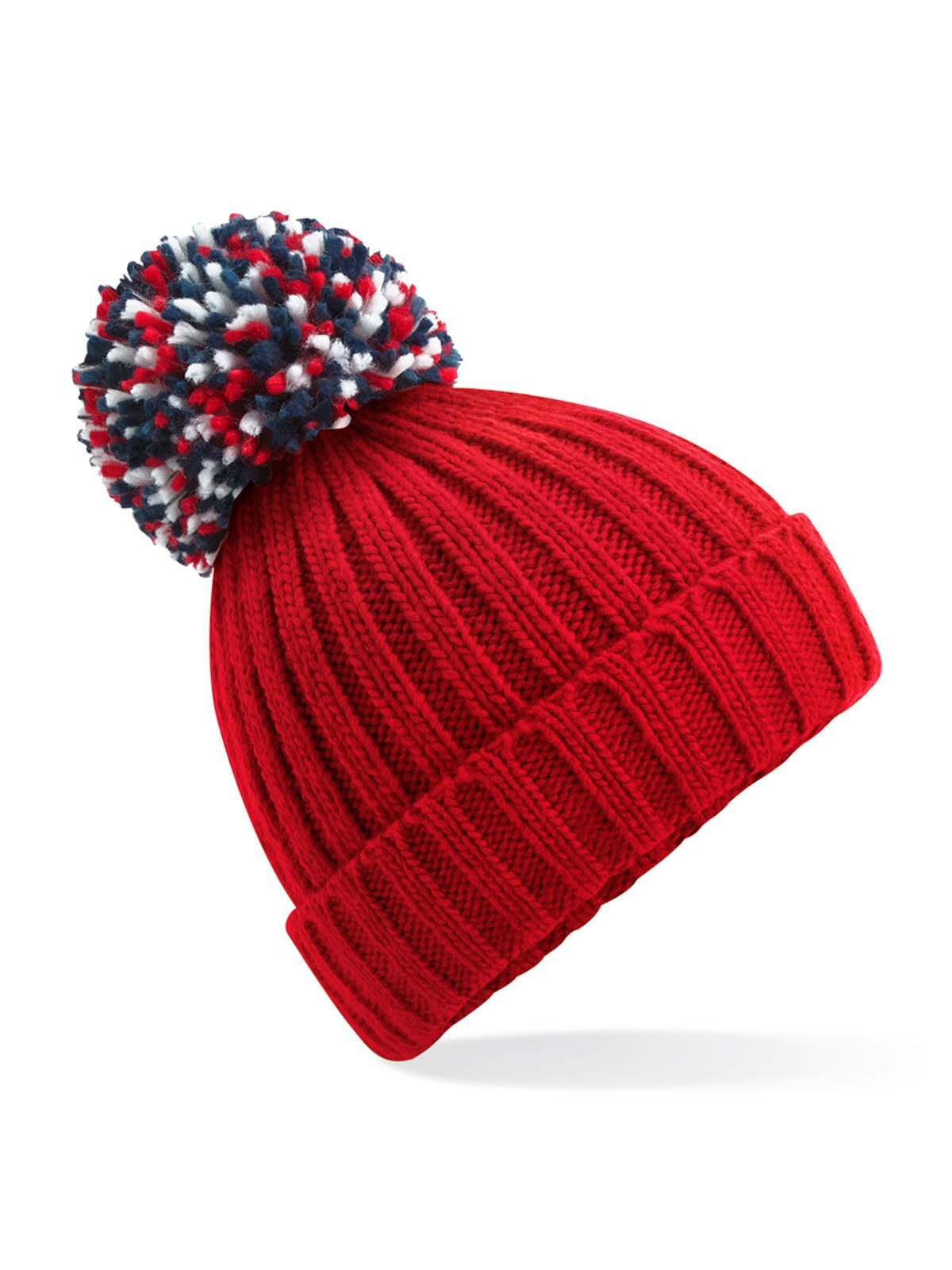 Beanies Hygge Beanie classic Rot bestickbar und bedruckbar – LA1970