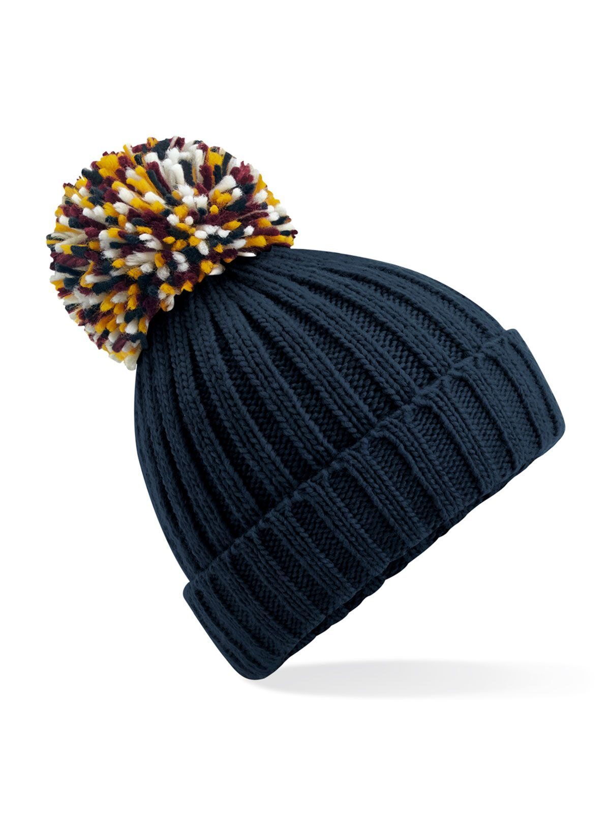Beanies Hygge Beanie Französisch Marineblau bestickbar und bedruckbar – LA1970
