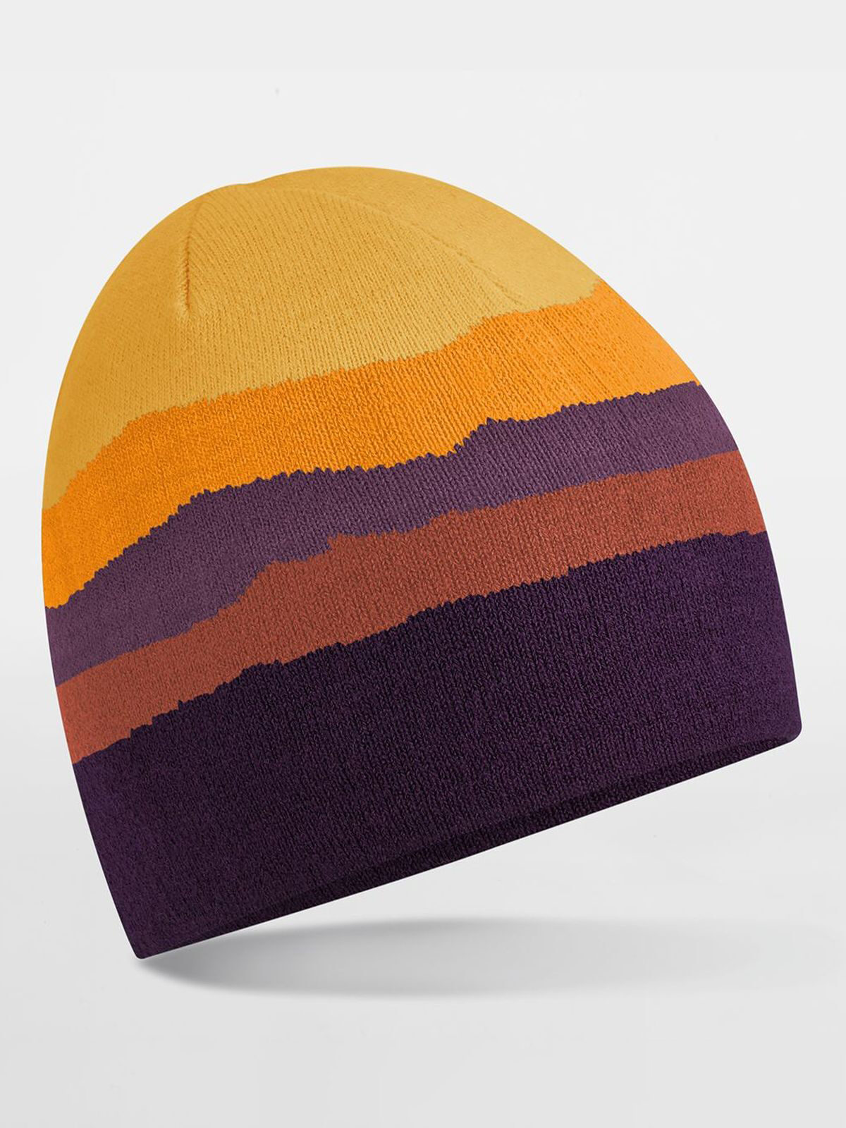Beanies Mountain Peaks Pull-On Beanie desert peaks bestickbar und bedruckbar – LA1970