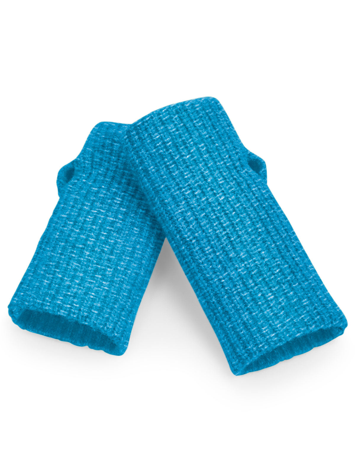 Colour Pop Hand Warmers Schal / Handschuhe – Beechfield – Farbe bright blue – individuell veredelbar