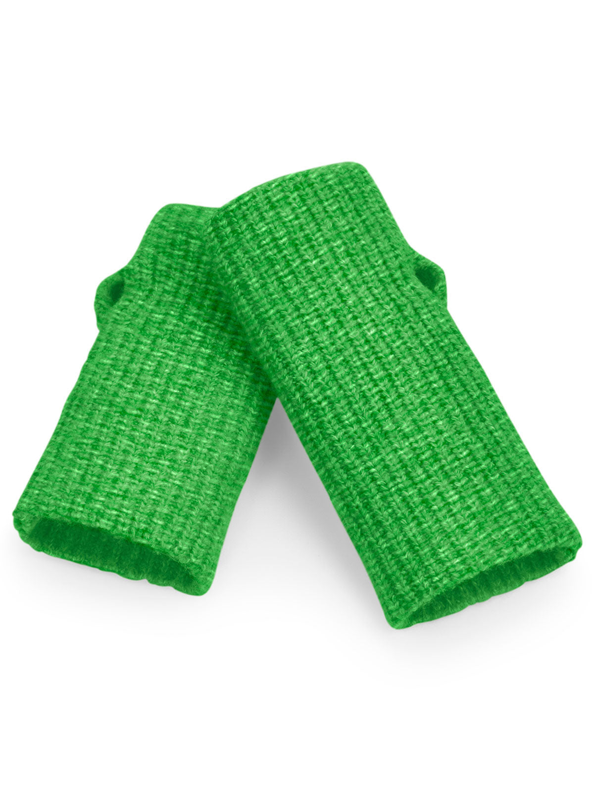 Colour Pop Hand Warmers Schal / Handschuhe – Beechfield – Farbe bright green – individuell veredelbar