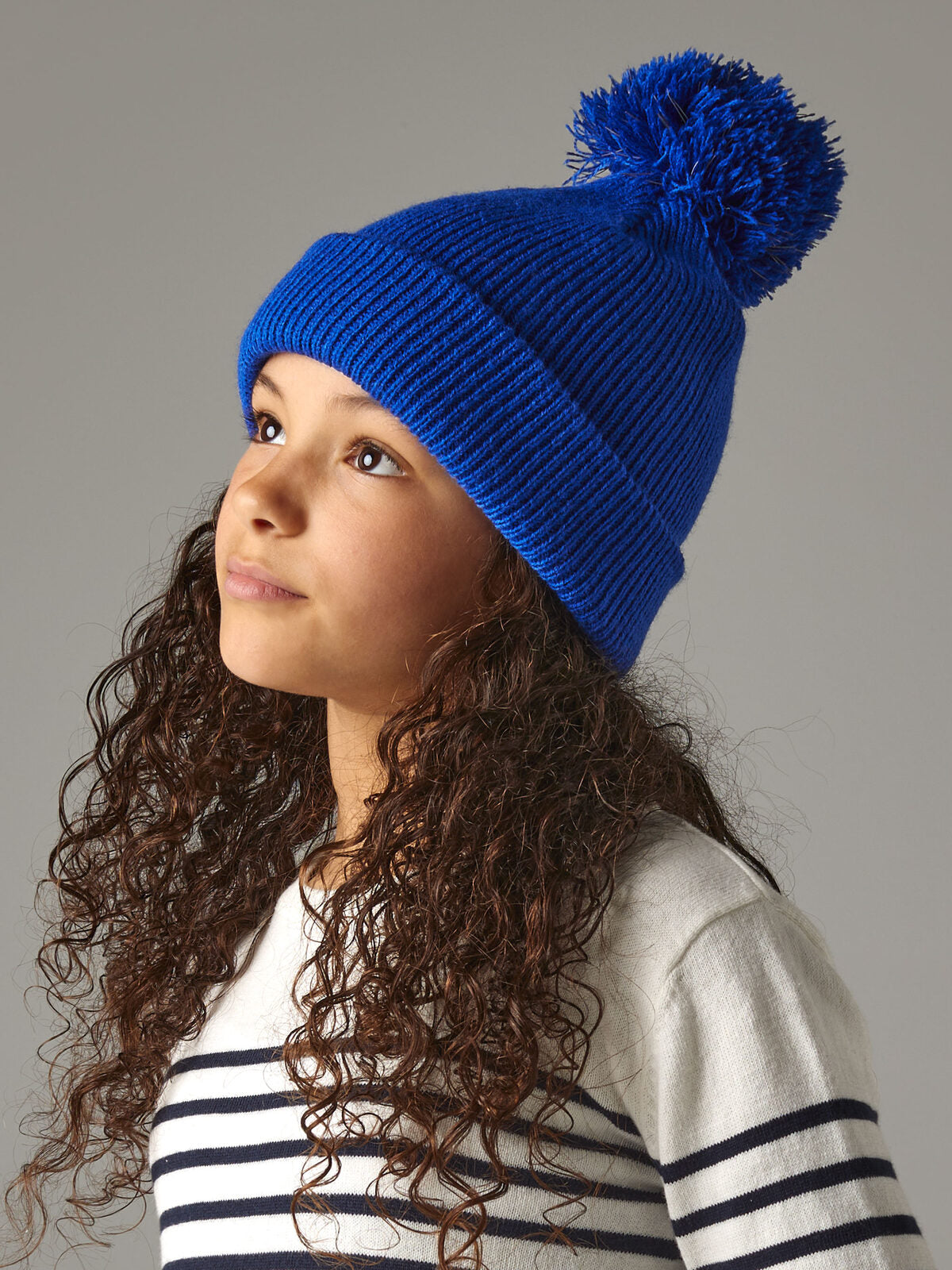 Beanies Junior Reflective Bobble Beanie  bestickbar und bedruckbar – LA1970