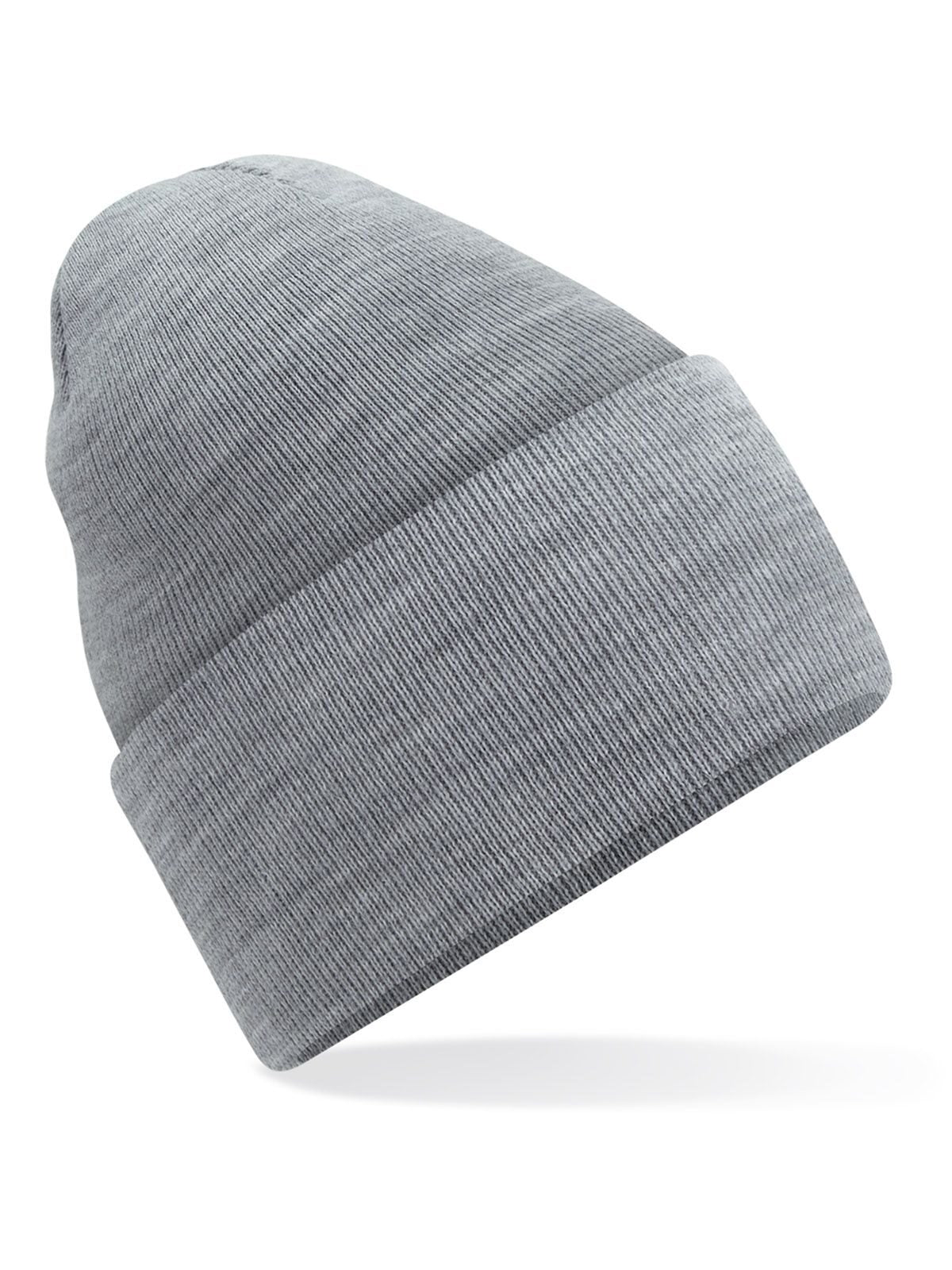 Beanies Original Deep Cuffed Beanie ash bestickbar und bedruckbar – LA1970