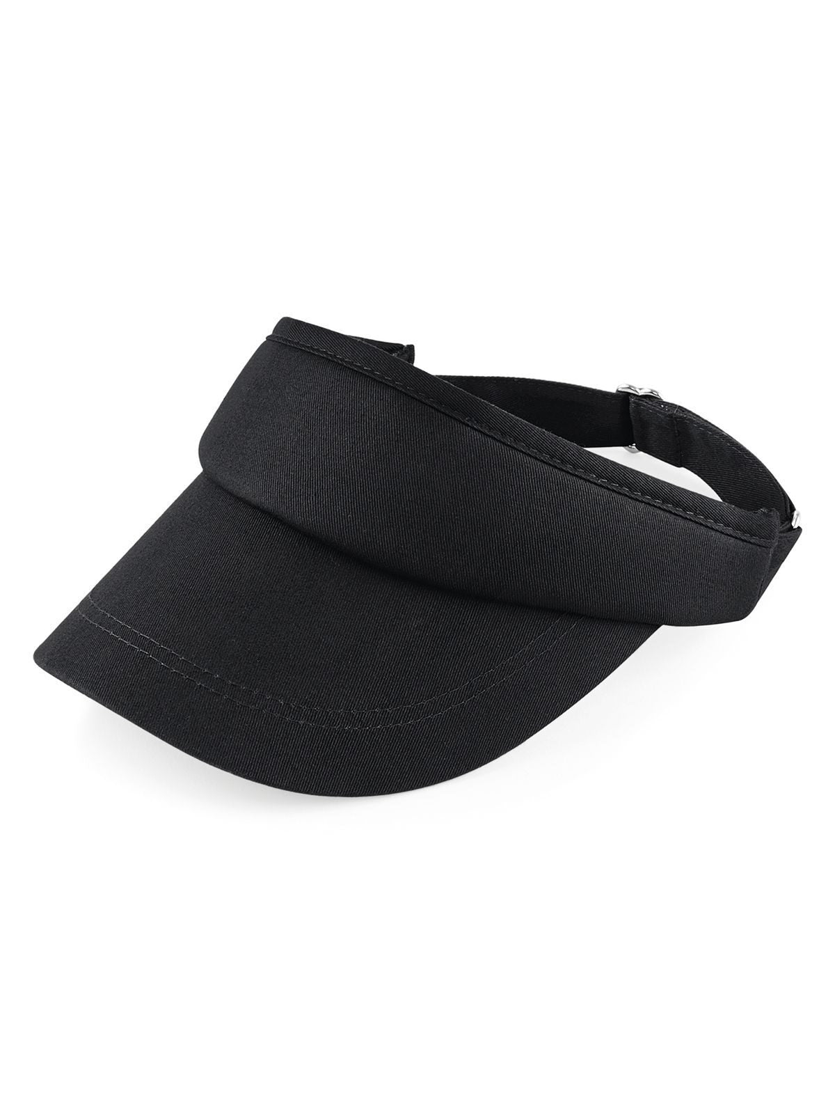 Baseball Caps Sports Visor Schwarz bestickbar und bedruckbar – LA1970