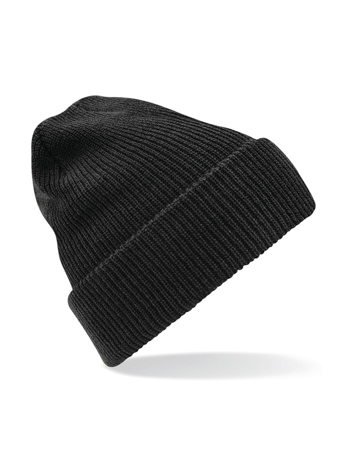 Beanies Heritage Beanie Schwarz bestickbar und bedruckbar – LA1970
