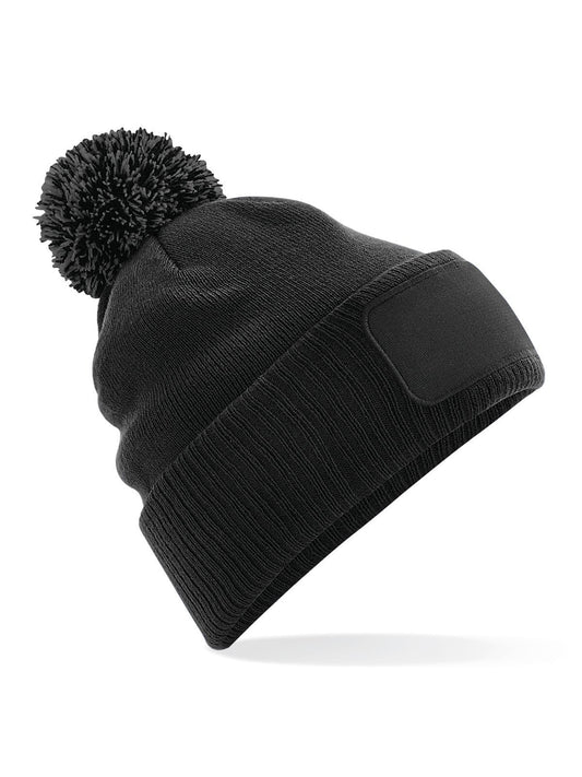 Beanies Snowstar Printers Beanie Schwarz/graphite Grau bestickbar und bedruckbar – LA1970