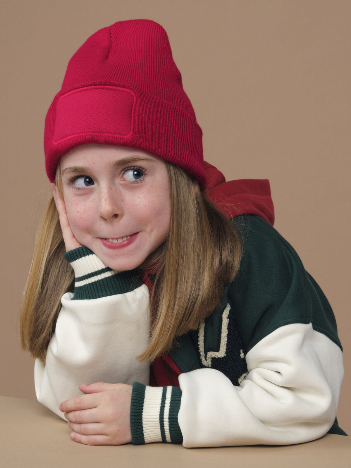 Beanies Berretto originale con toppa per bambini  bestickbar und bedruckbar – LA1970