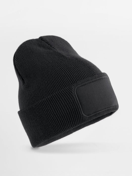 Beanies Berretto originale con toppa per bambini Schwarz bestickbar und bedruckbar – LA1970