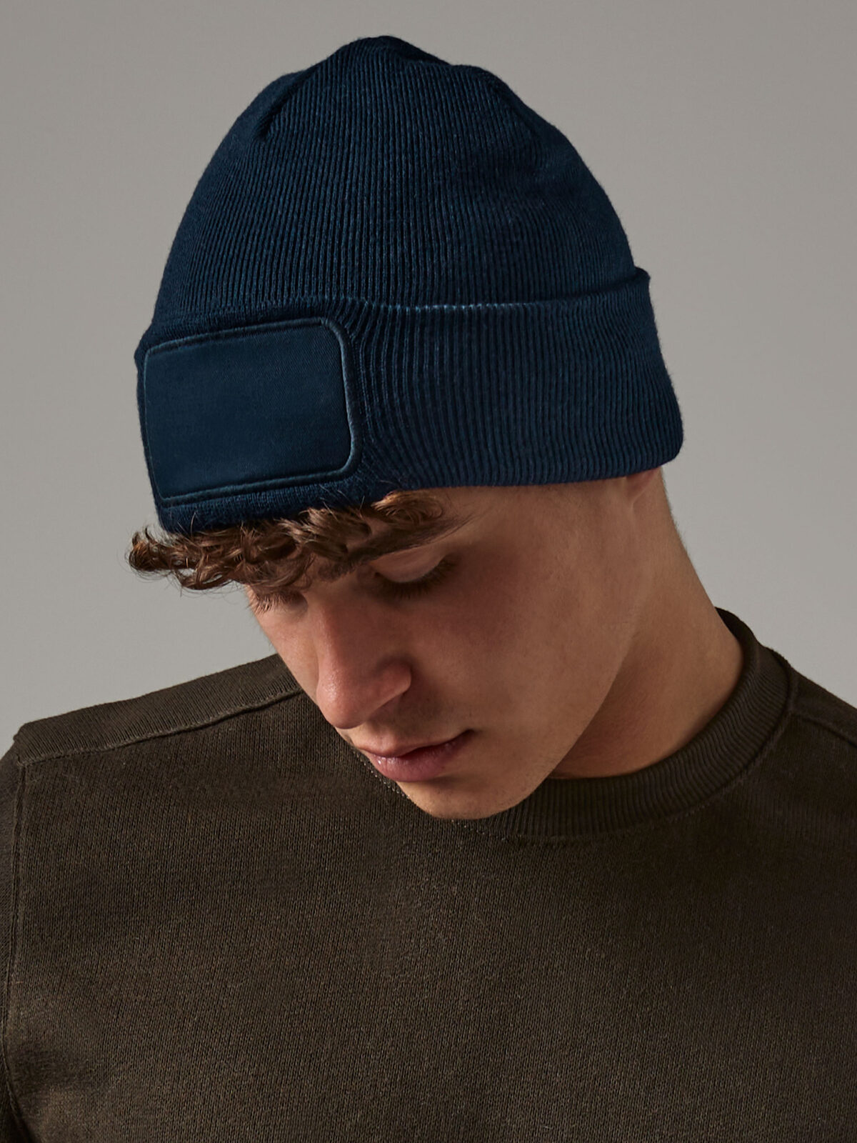 Beanies Recycled Original Patch Beanie  bestickbar und bedruckbar – LA1970