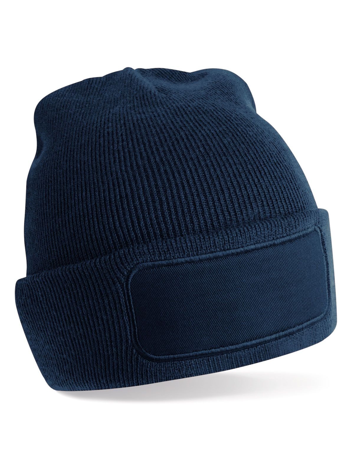 Beanies Recycled Original Patch Beanie Französisch Marineblau bestickbar und bedruckbar – LA1970