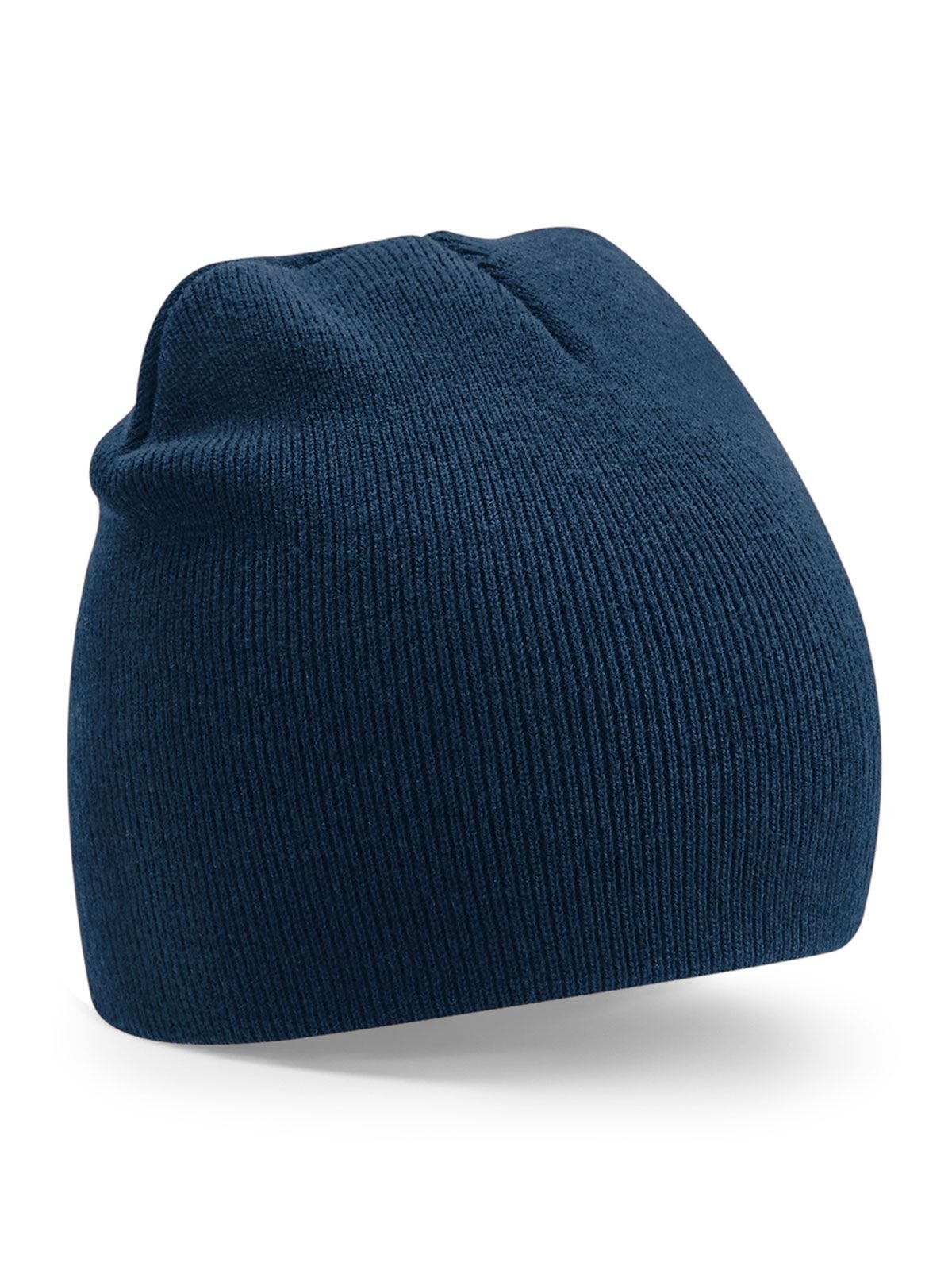 Beanies Recycled Original Pull-On Beanie Französisch Marineblau bestickbar und bedruckbar – LA1970