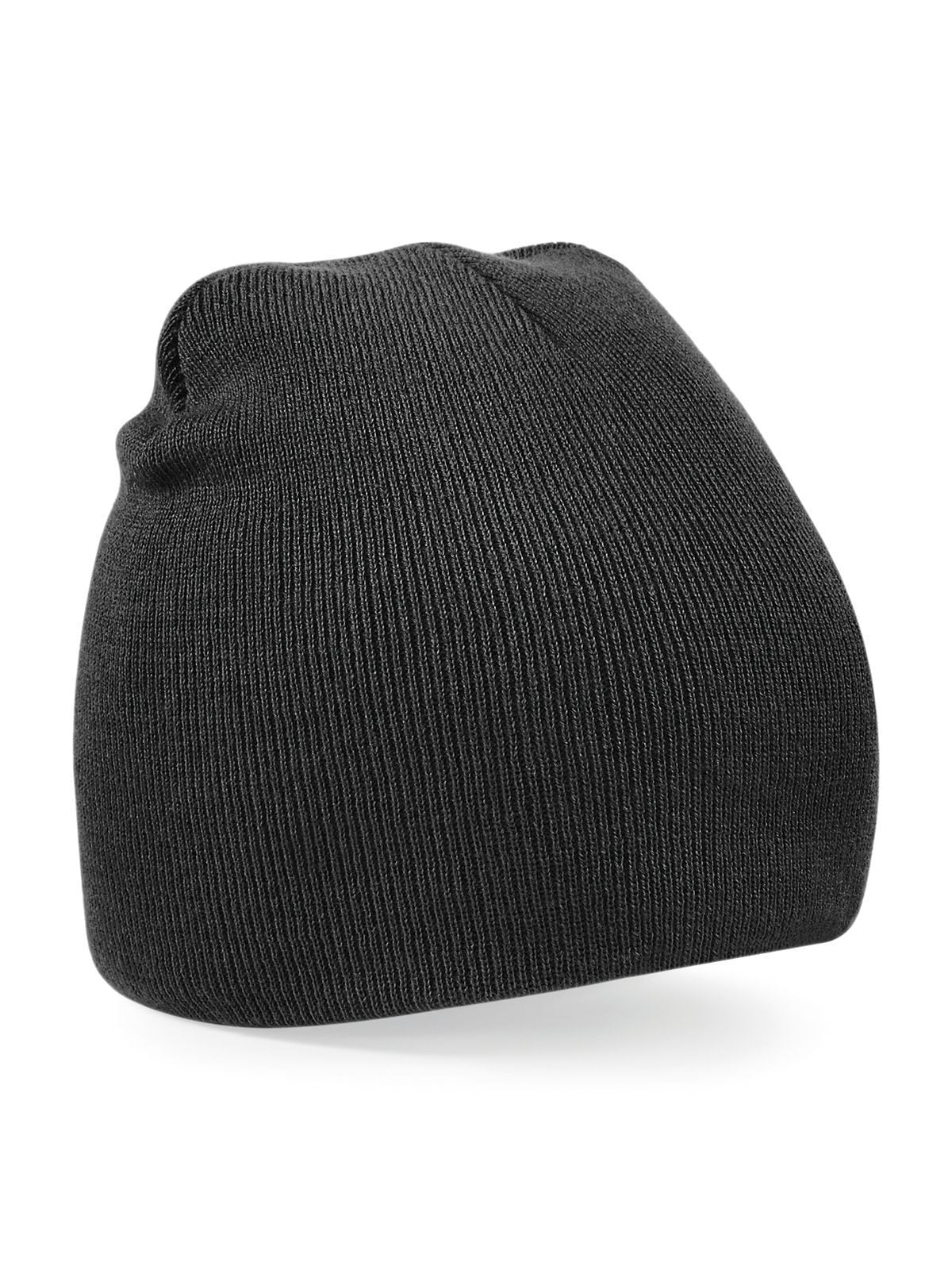 Beanies Original Pull-On Beanie Schwarz bestickbar und bedruckbar – LA1970