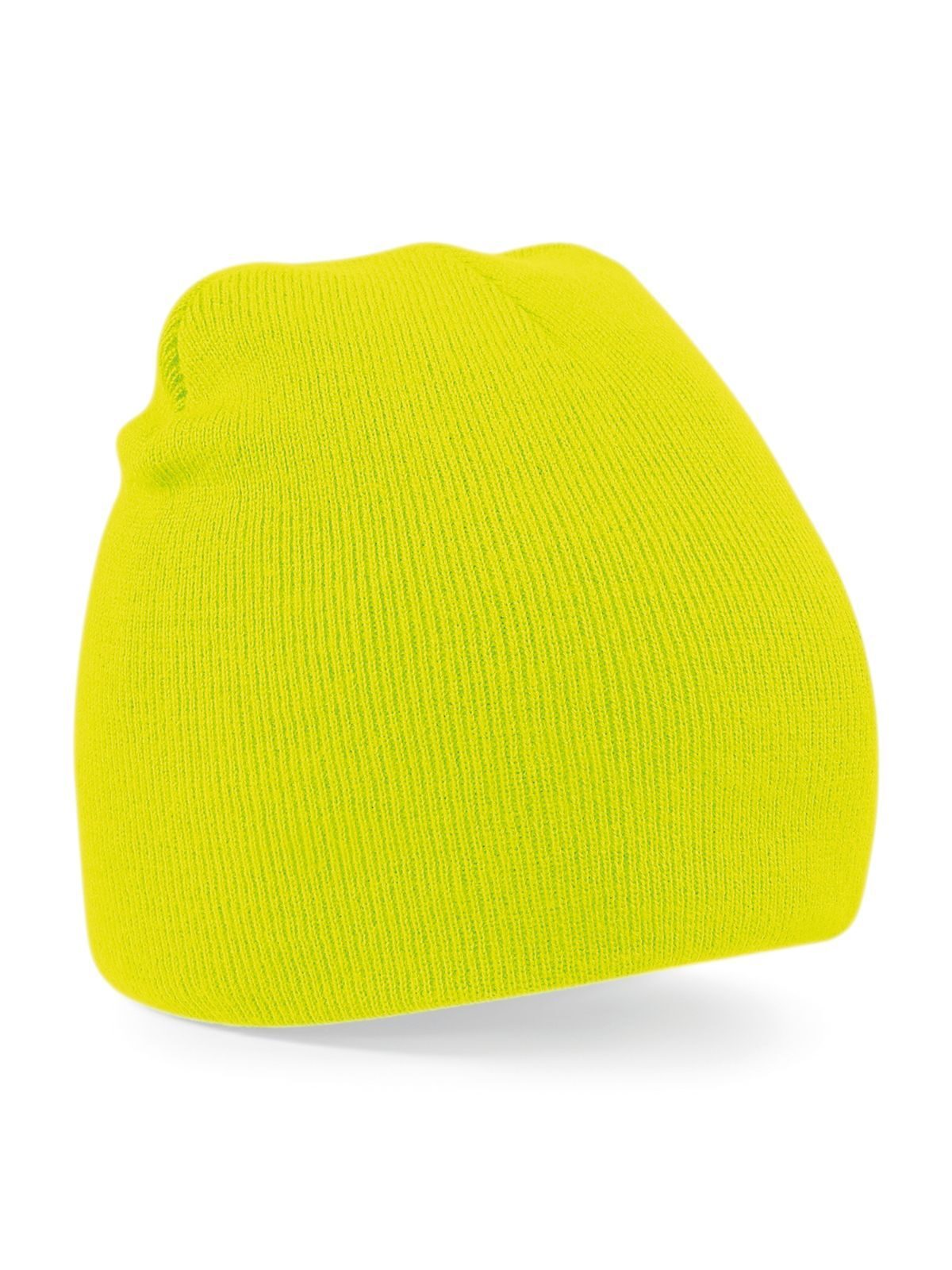 Beanies Original Pull-On Beanie fluorescent yellow bestickbar und bedruckbar – LA1970