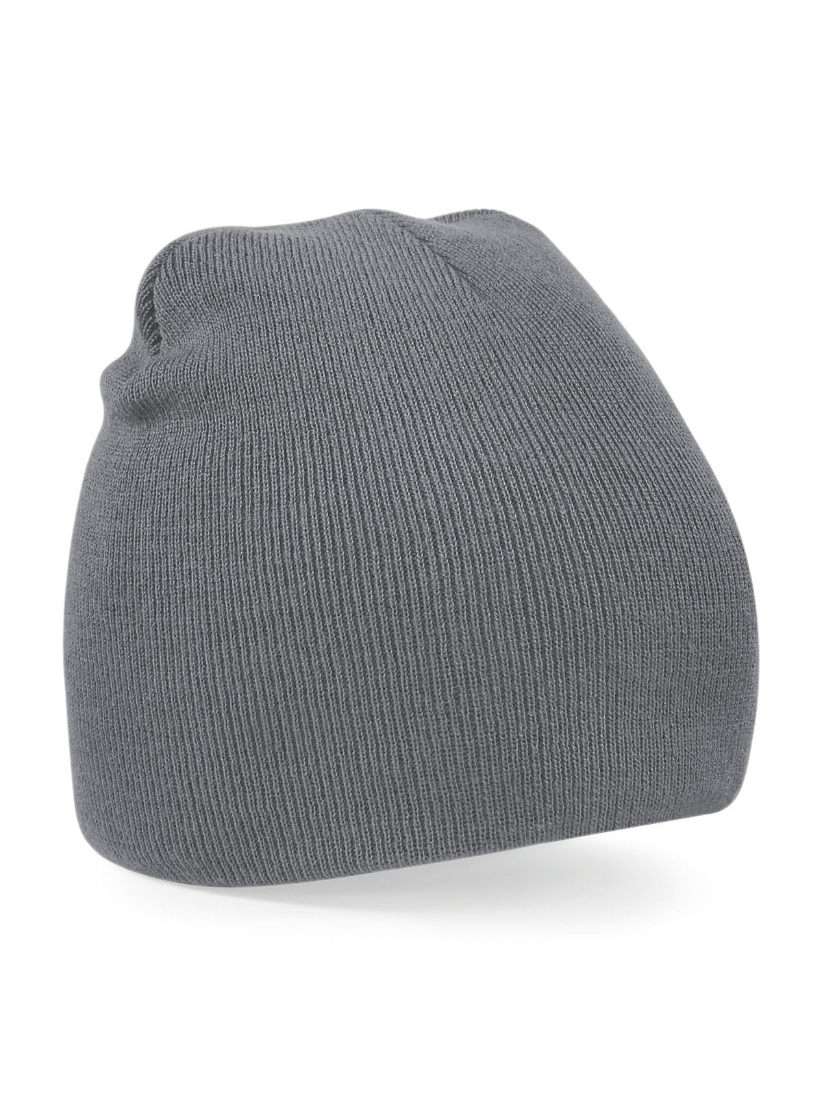 Beanies Original Pull-On Beanie graphite Grau bestickbar und bedruckbar – LA1970