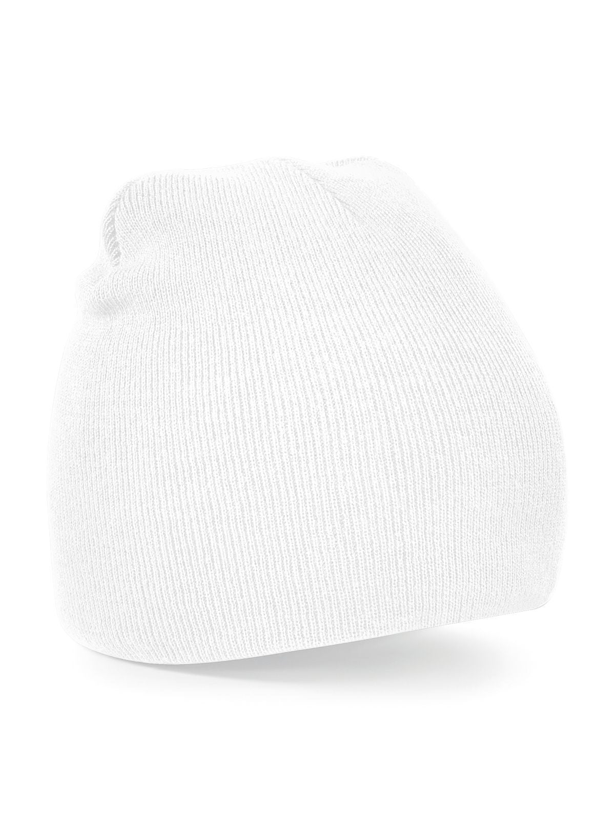 Beanies Original Pull-On Beanie Weiß bestickbar und bedruckbar – LA1970