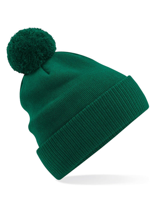 Beanies Organic Cotton Snowstar® Beanie bottle Green bestickbar und bedruckbar – LA1970