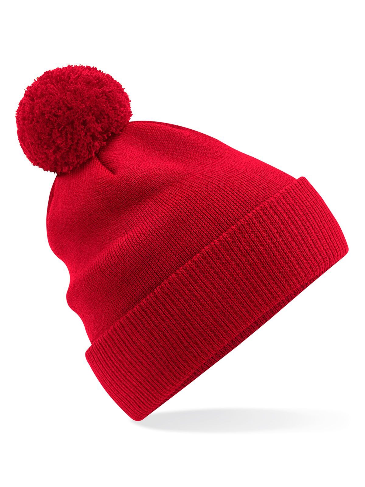 Beanies Organic Cotton Snowstar® Beanie classic Rot bestickbar und bedruckbar – LA1970