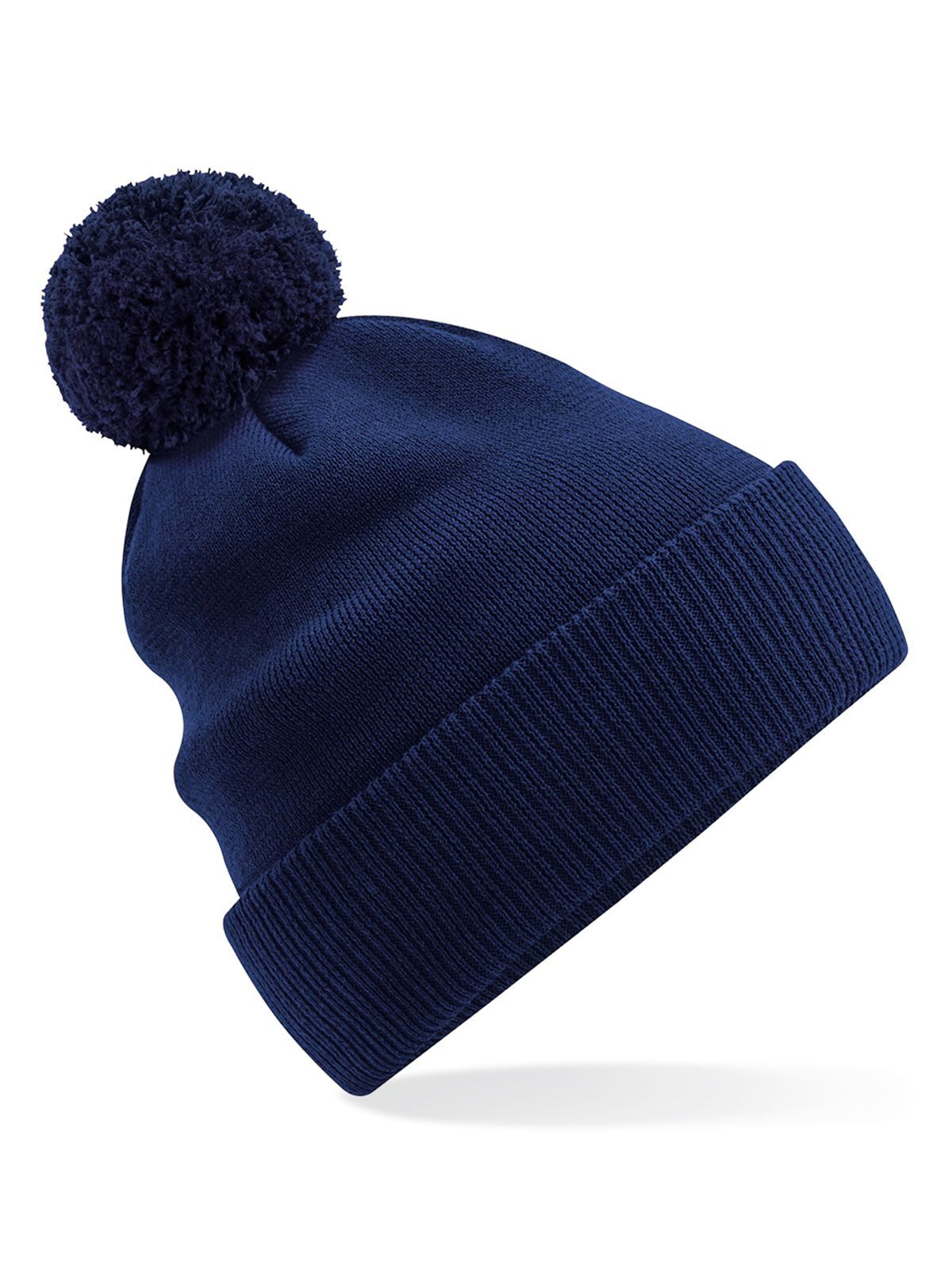 Beanies Organic Cotton Snowstar® Beanie oxford Marineblau bestickbar und bedruckbar – LA1970