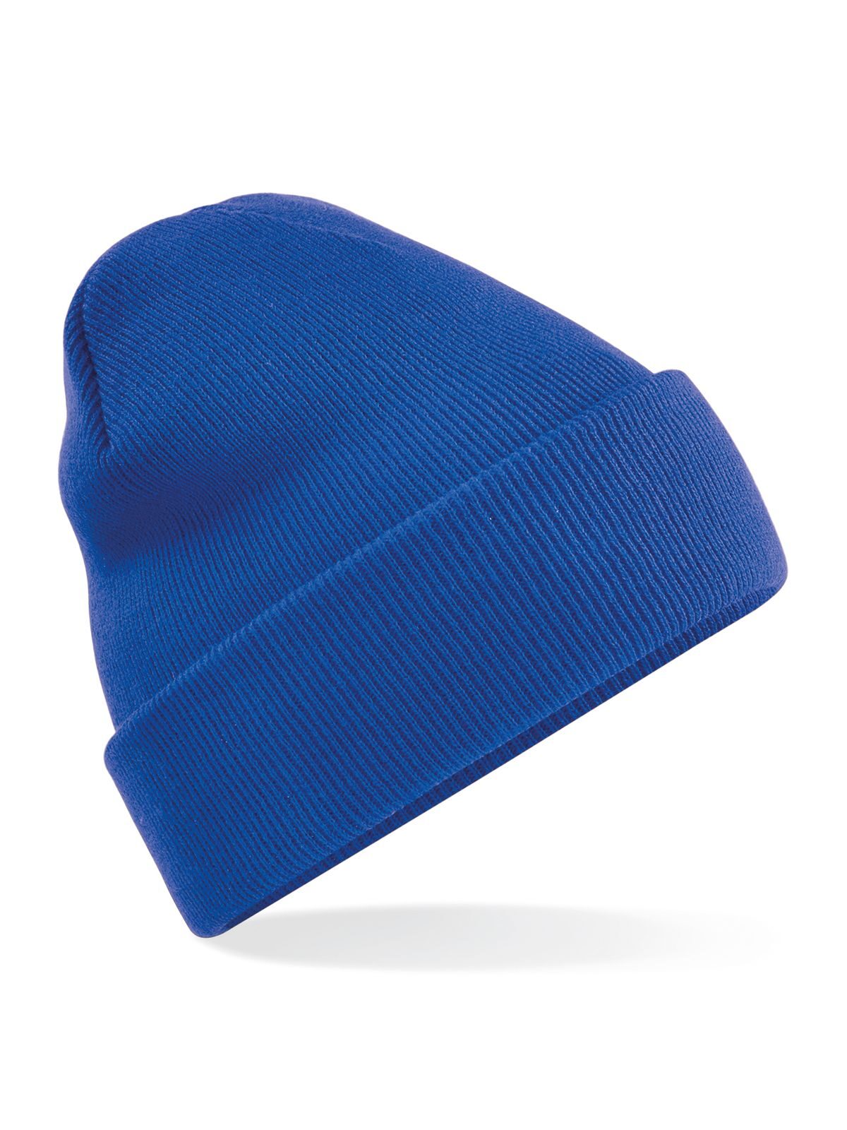 Beanies Junior Original Cuffed Beanie bright Royalblau bestickbar und bedruckbar – LA1970