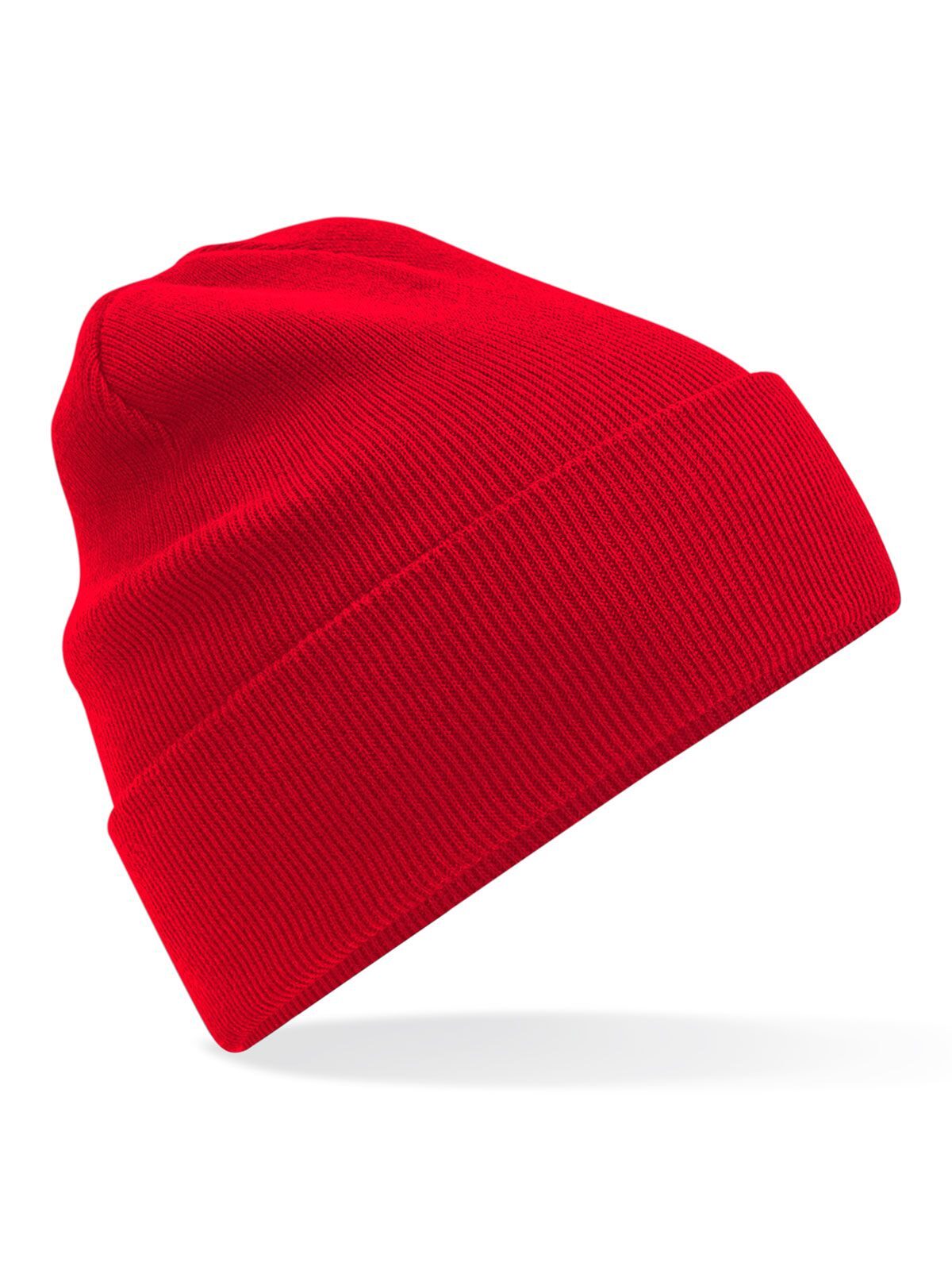 Beanie Organic Cotton Original Cuffed Beanie – individuell veredelbar | LA1970 in classic Red