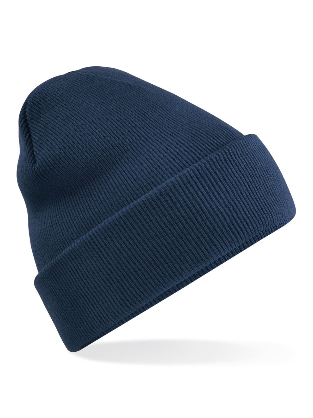 Beanies Recycled Original Cuffed Beanie Französisch Marineblau bestickbar und bedruckbar – LA1970