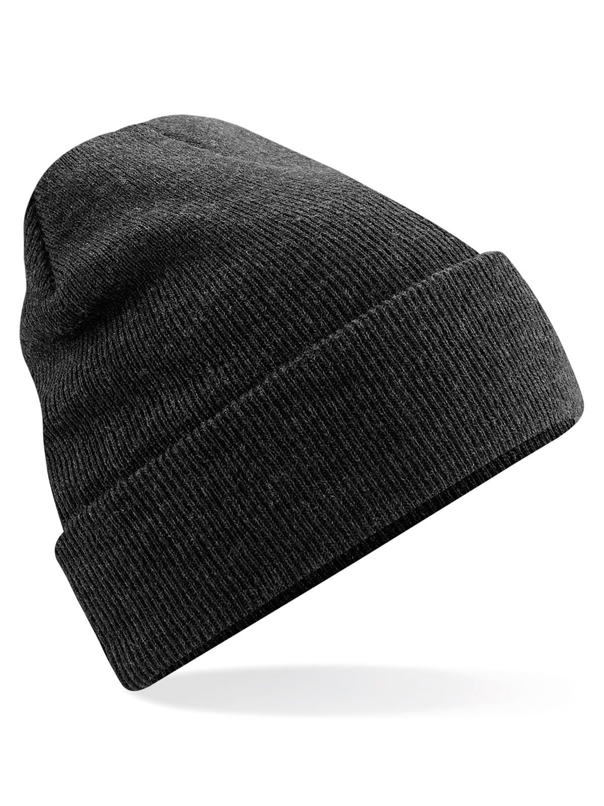 Beanies Original Cuffed Beanie charcoal bestickbar und bedruckbar – LA1970