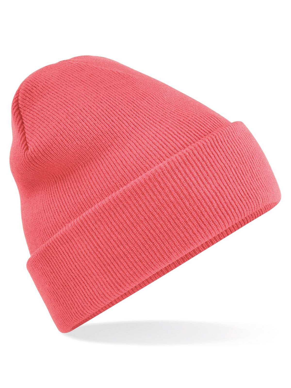 Beanies Original Cuffed Beanie coral bestickbar und bedruckbar – LA1970