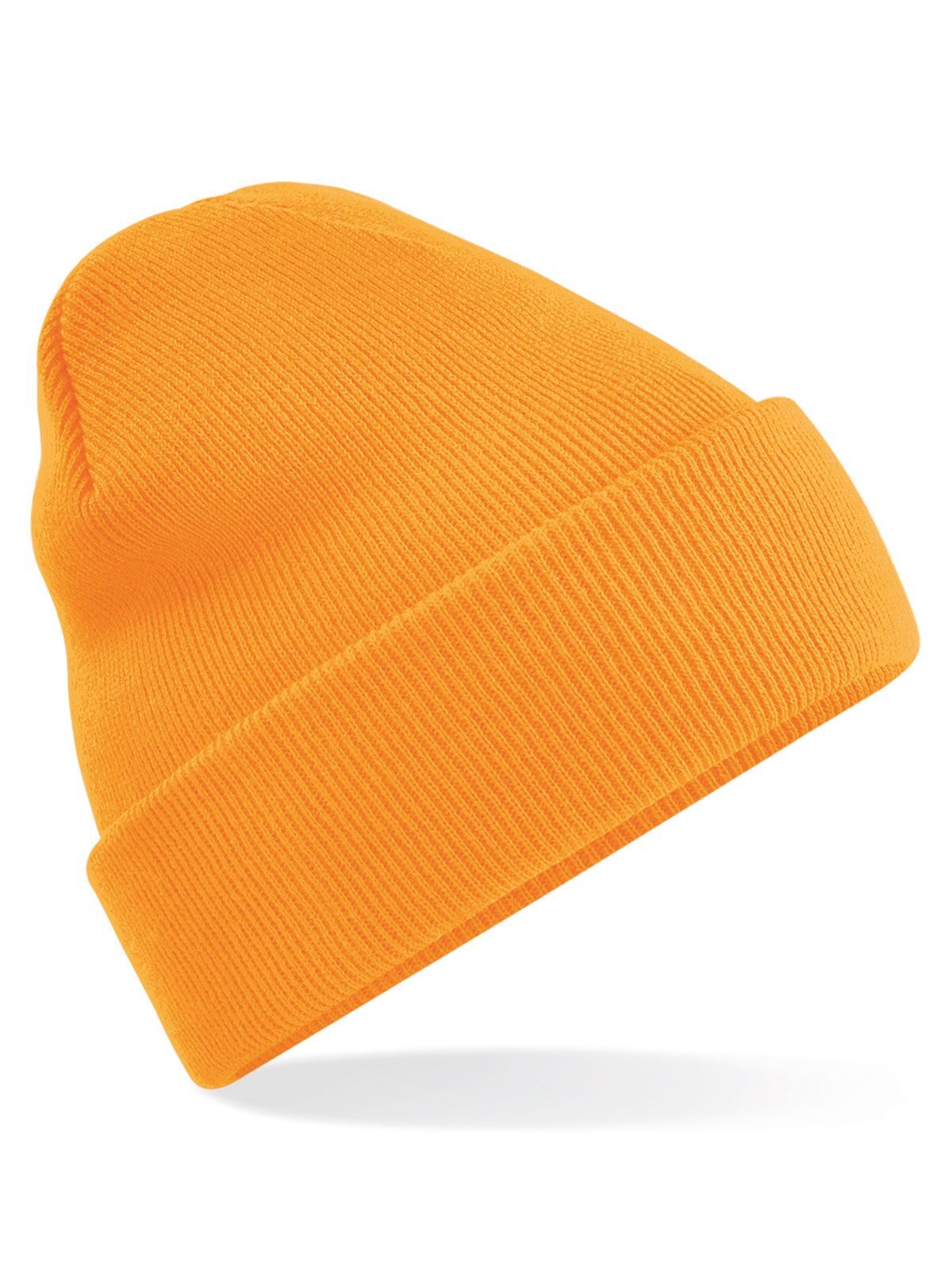 Beanies Original Cuffed Beanie fluorescent orange bestickbar und bedruckbar – LA1970