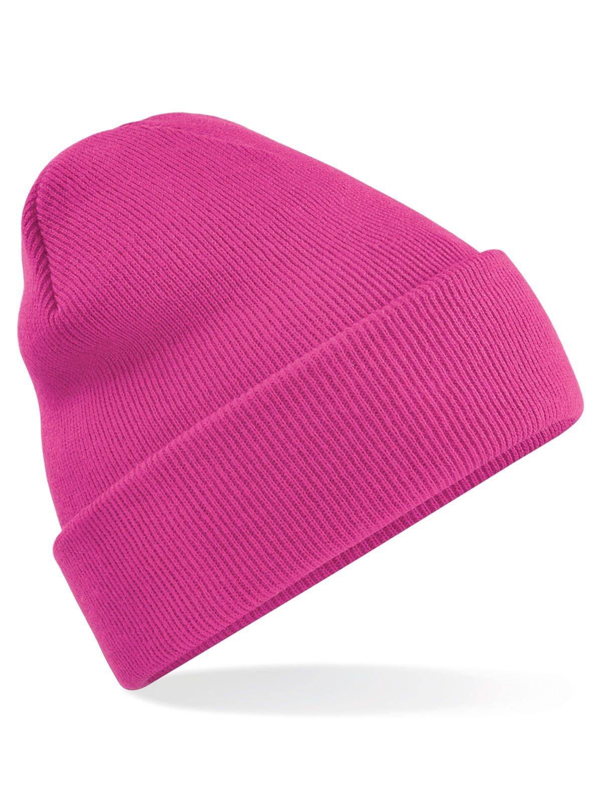 Beanies Original Cuffed Beanie fuchsia bestickbar und bedruckbar – LA1970