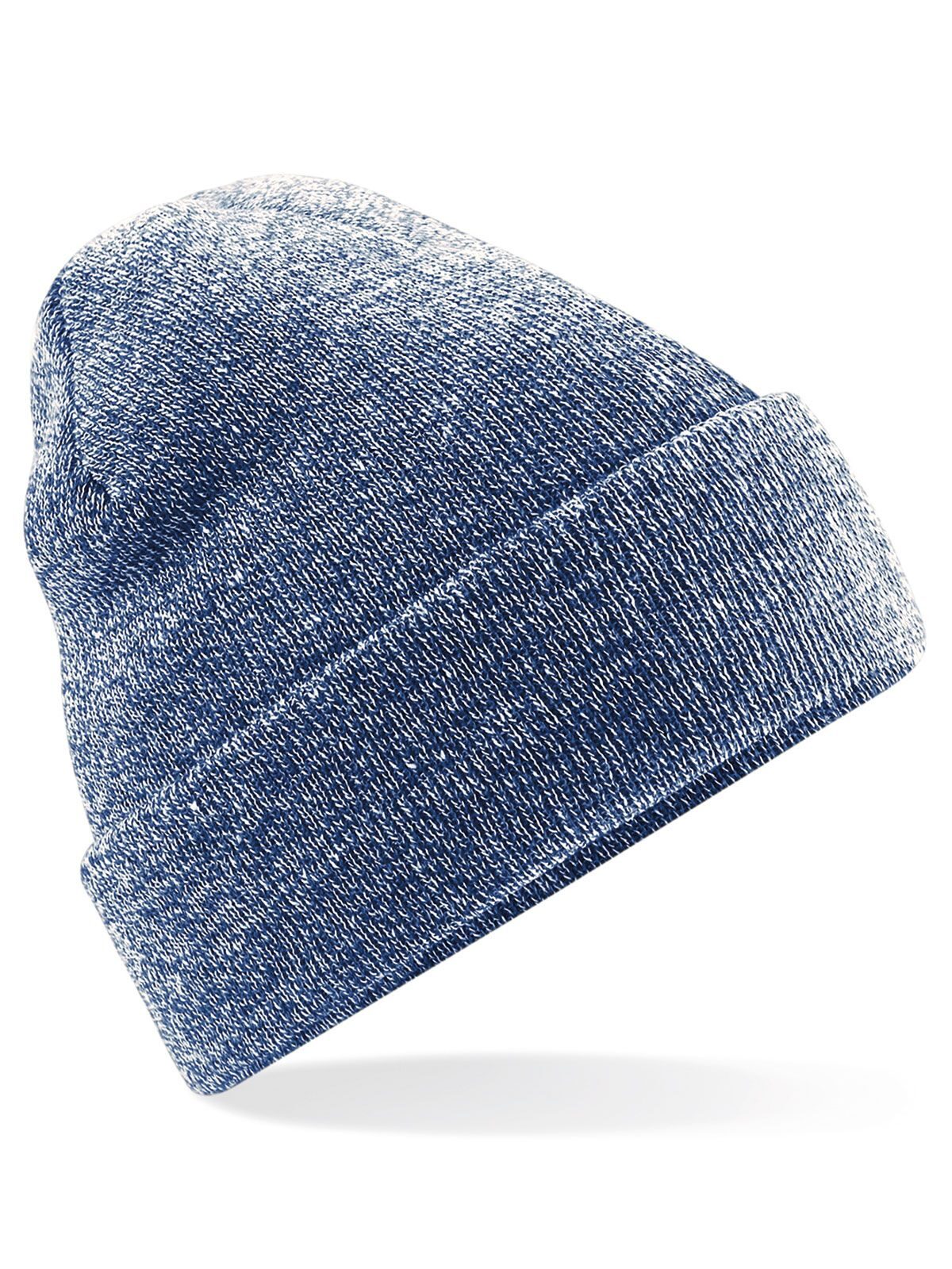 Beanies Original Cuffed Beanie heather Marineblau bestickbar und bedruckbar – LA1970