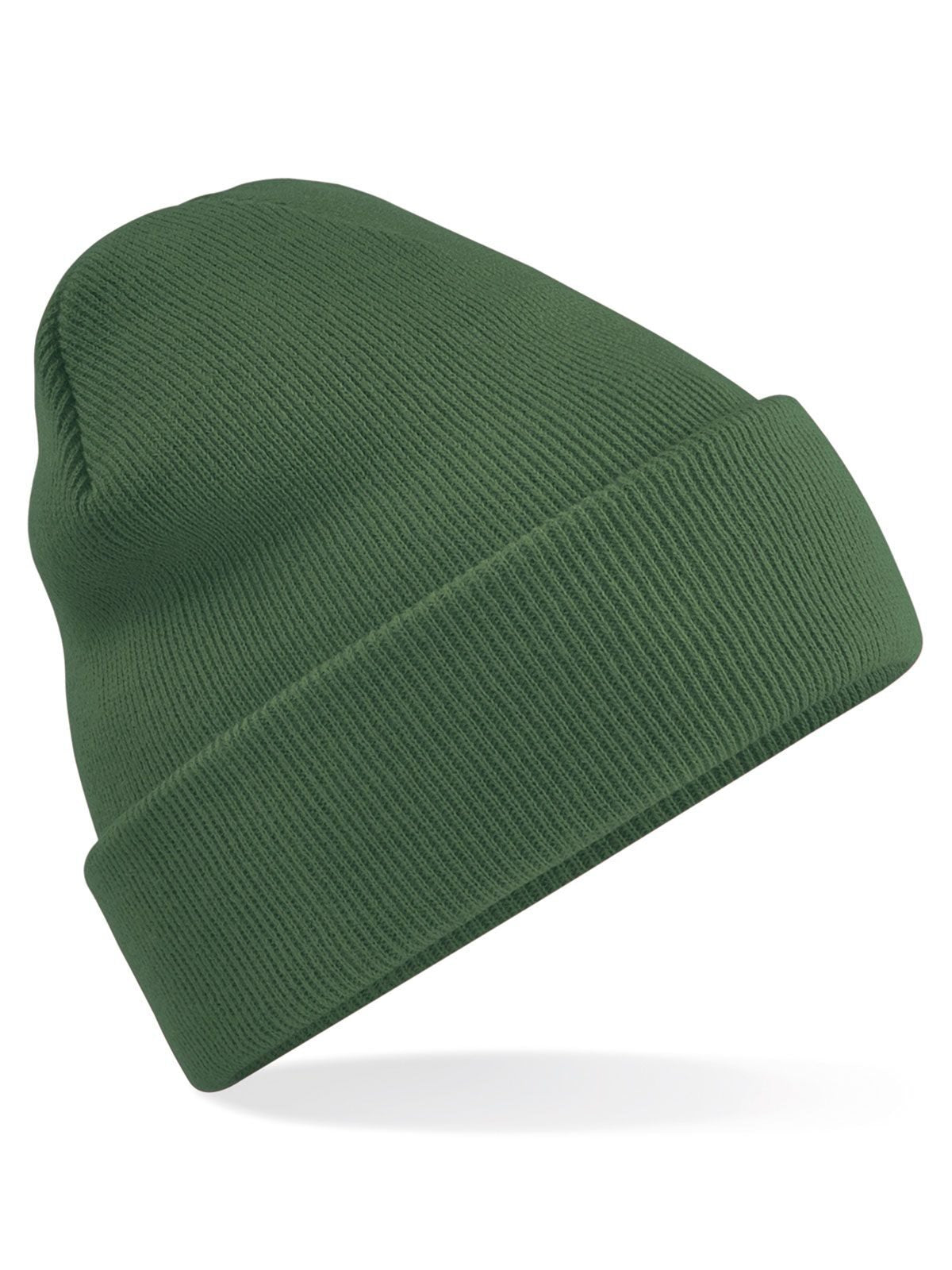 Beanies Original Cuffed Beanie moss green bestickbar und bedruckbar – LA1970