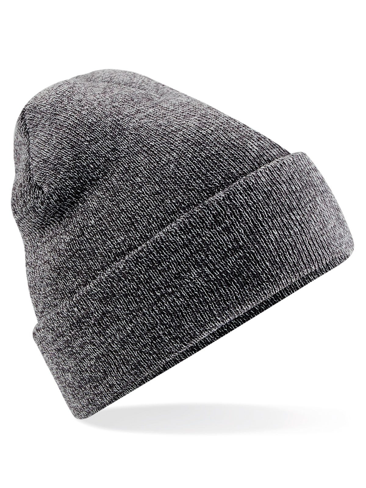 Beanies Original Cuffed Beanie antique Grau bestickbar und bedruckbar – LA1970
