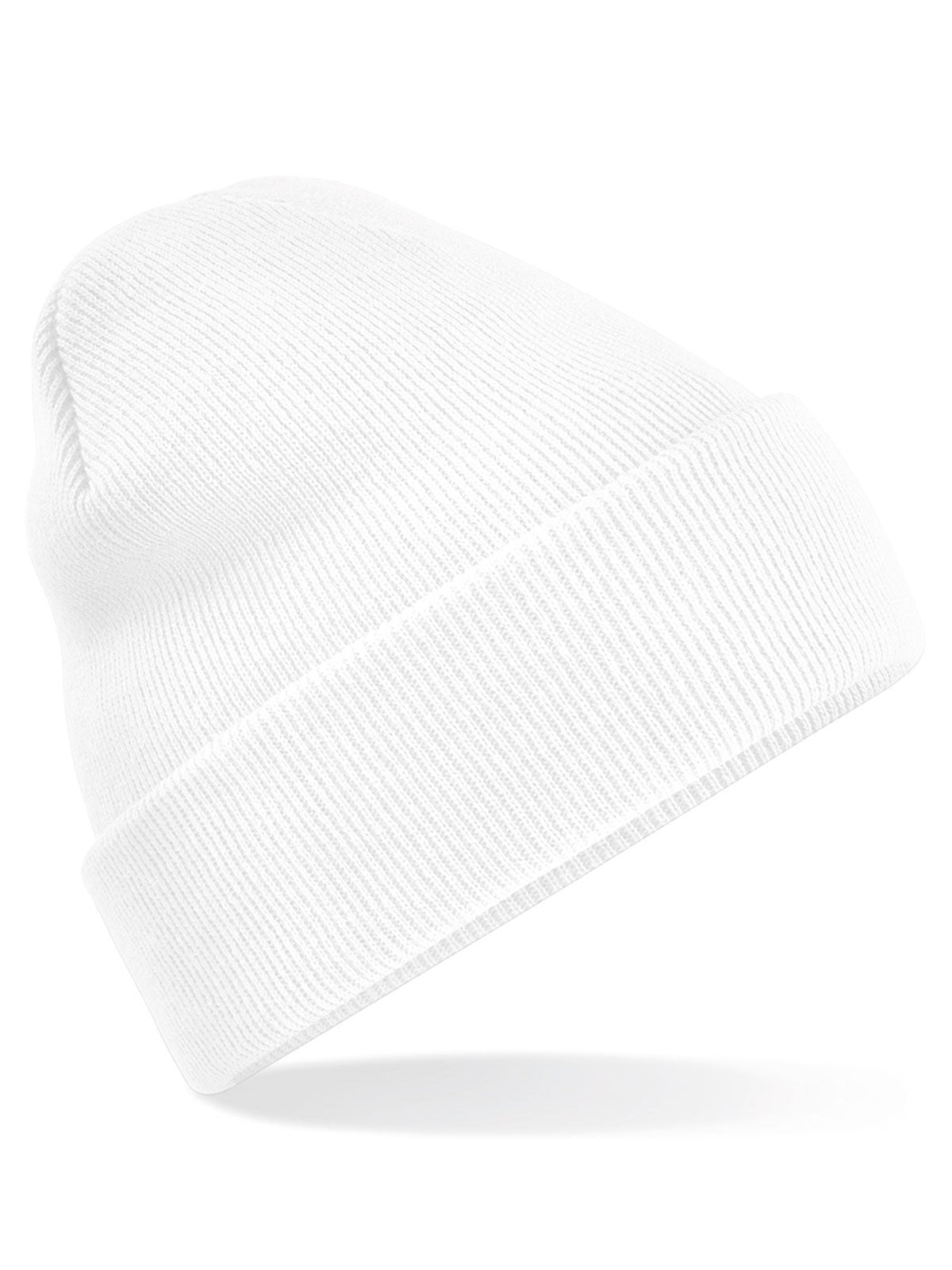 Beanies Original Cuffed Beanie Weiß bestickbar und bedruckbar – LA1970