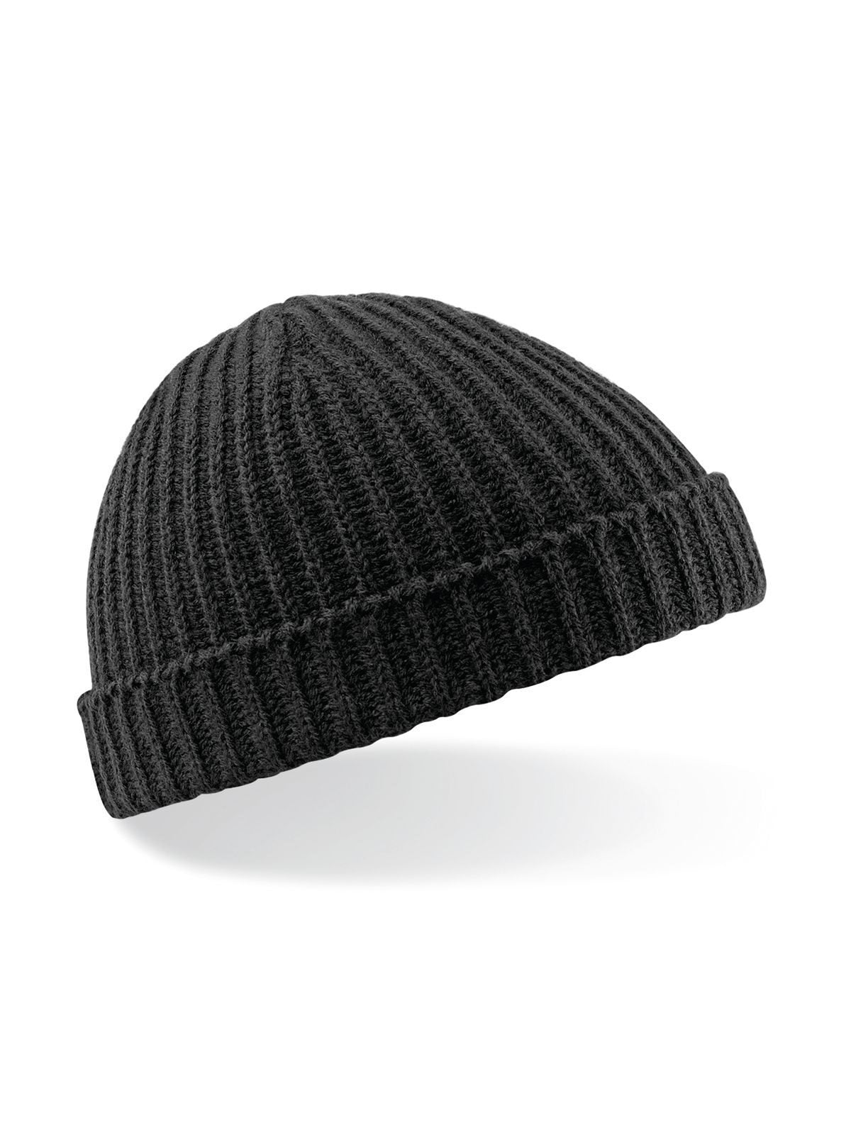 Beanies Trawler Beanie Schwarz bestickbar und bedruckbar – LA1970