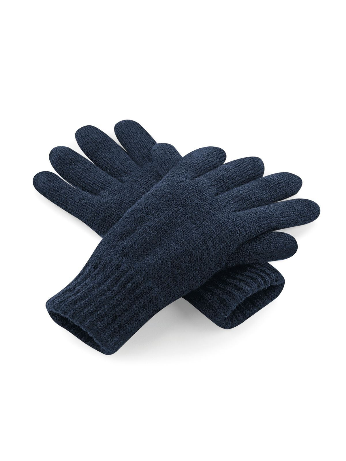 Classic Thinsulate Gloves Unisex Schal / Handschuhe – Beechfield – Farbe french Navy – individuell veredelbar