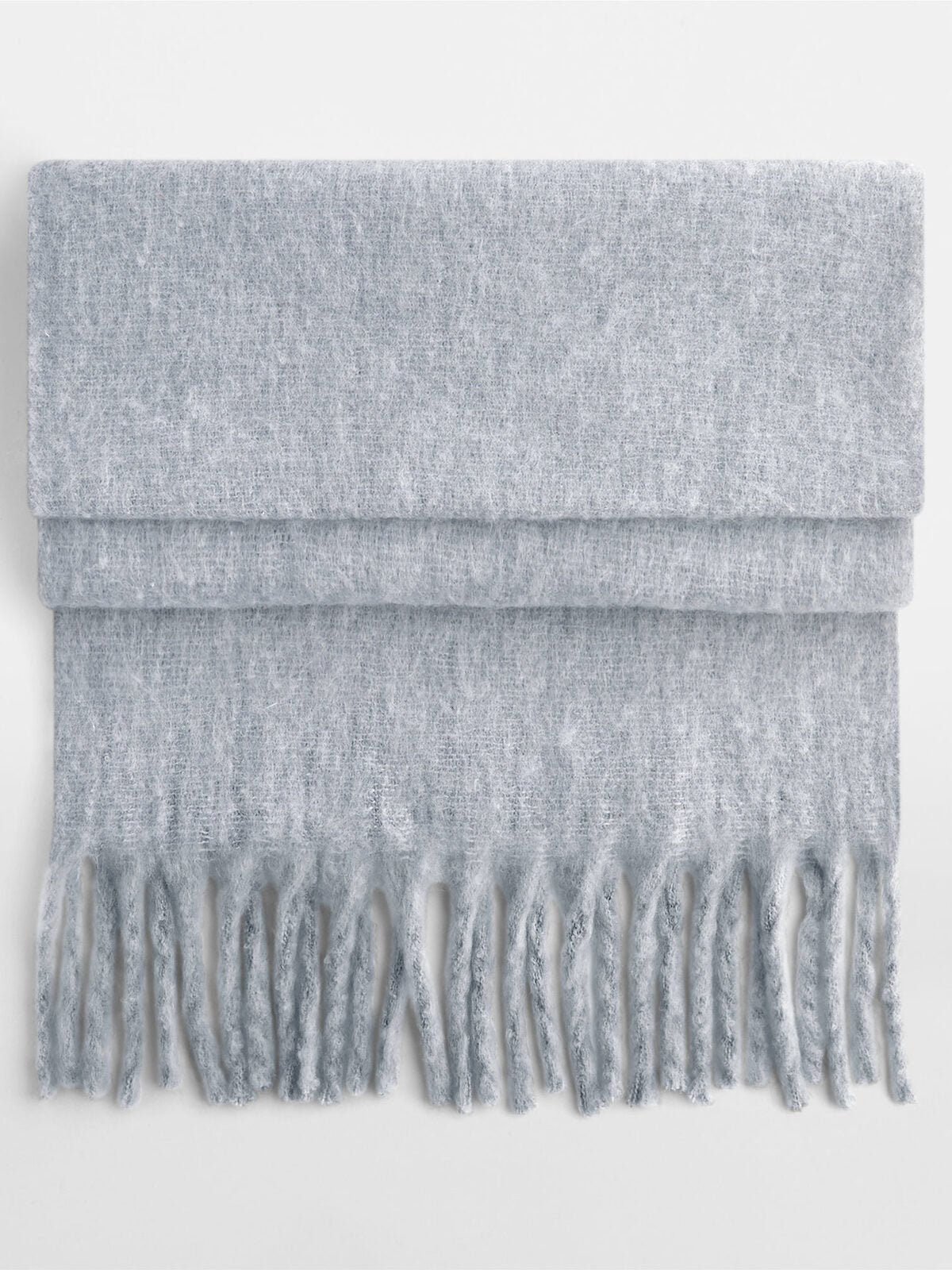 Sciarpa soffice Schal / Handschuhe – Beechfield – Farbe heather grey – individuell veredelbar