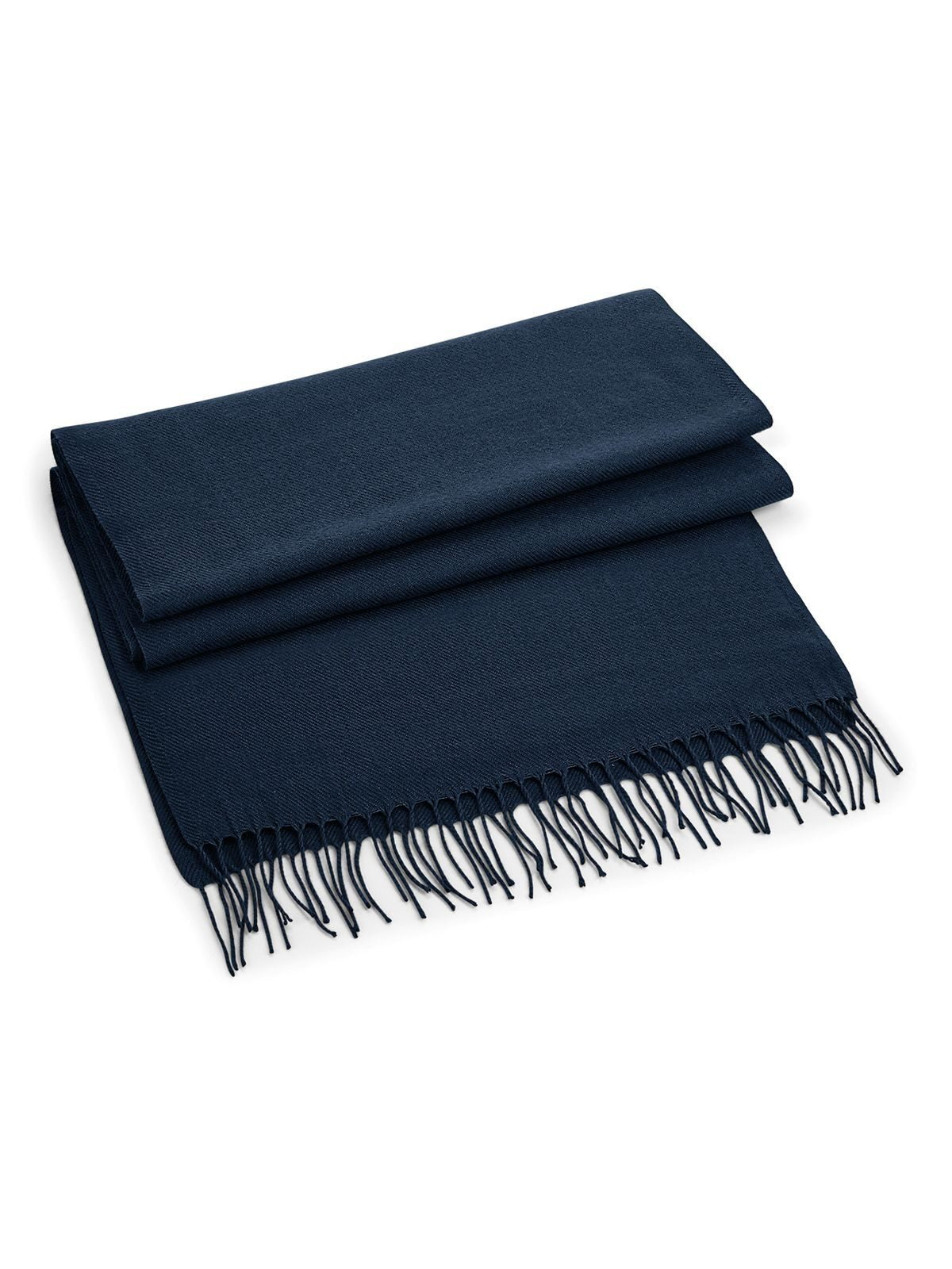 Sciarpa classica Unisex Schal / Handschuhe – Beechfield – Farbe french Navy – individuell veredelbar