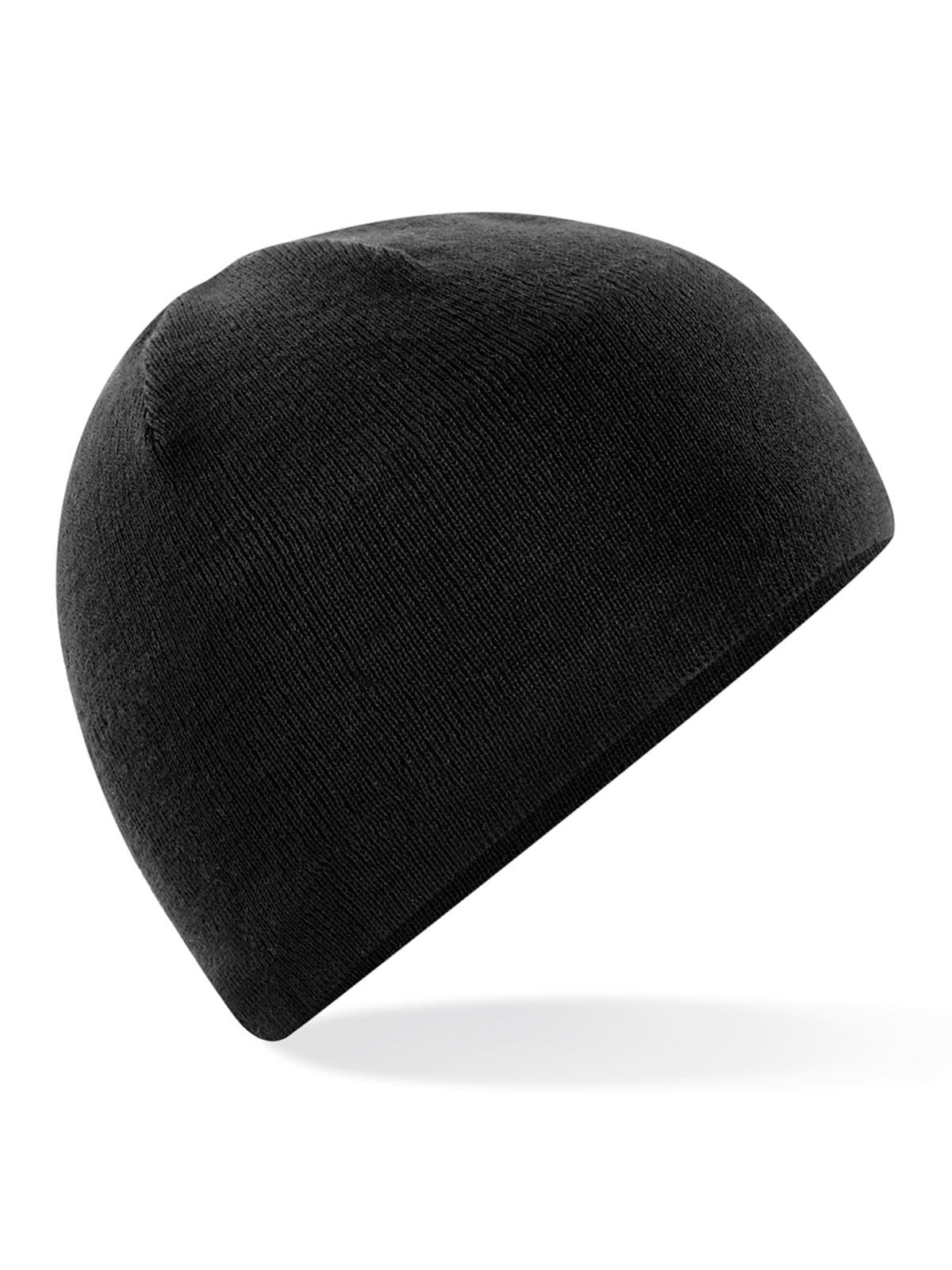 Beanies Water Repellent Active Beanie Schwarz bestickbar und bedruckbar – LA1970