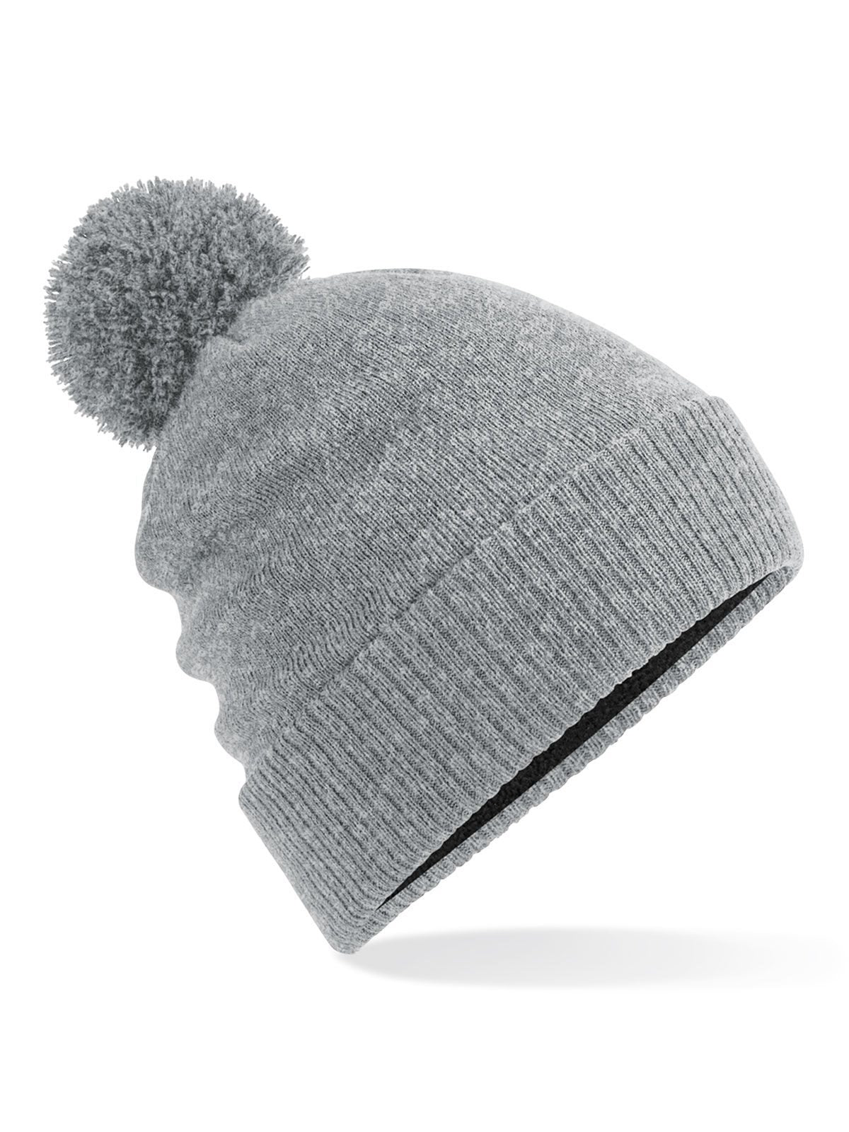 Beanies Water Repellent Thermal Snowstar® Beanie heather Grau bestickbar und bedruckbar – LA1970
